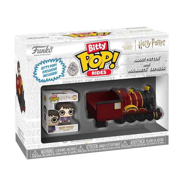 Funko Bitty POP Rides Harry Potter con Hogwarts Express