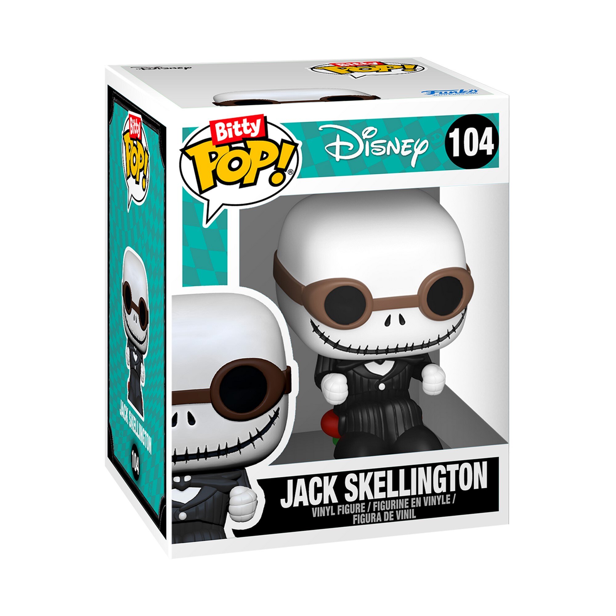 Funko Bitty POP Ride Pesadilla Antes de Navidad Jack en Trineo Disney 3