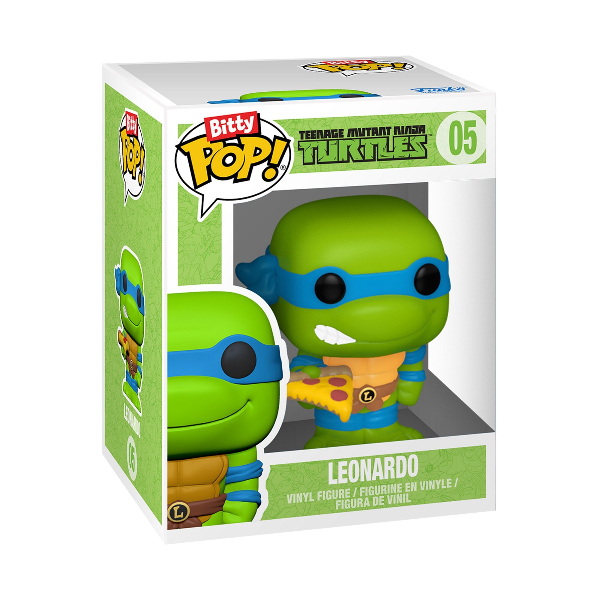 Funko Bitty POP Rides Leonardo with Van Las Tortugas Ninja 3