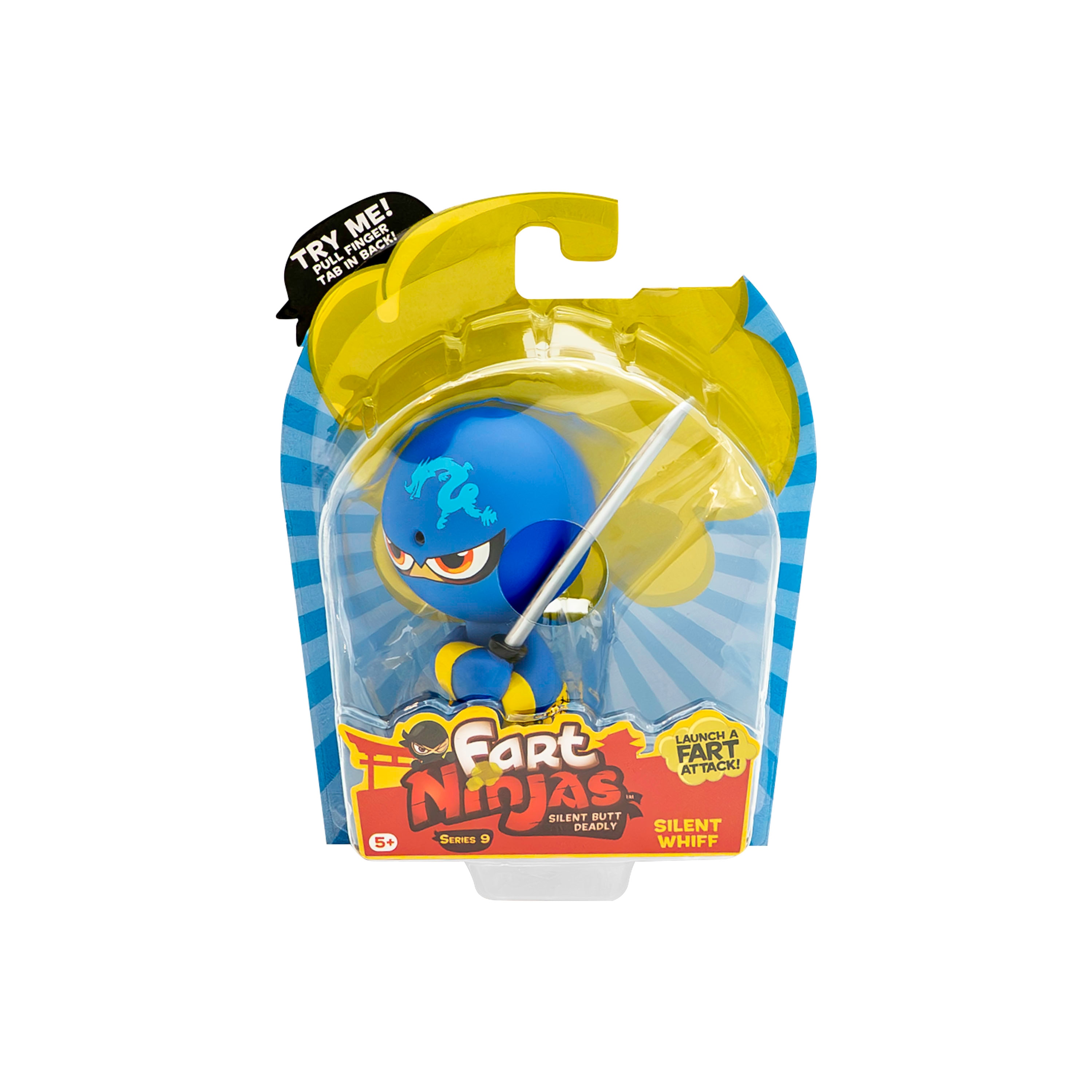 Figura fart ninja con sonidos activados por movimiento 10
