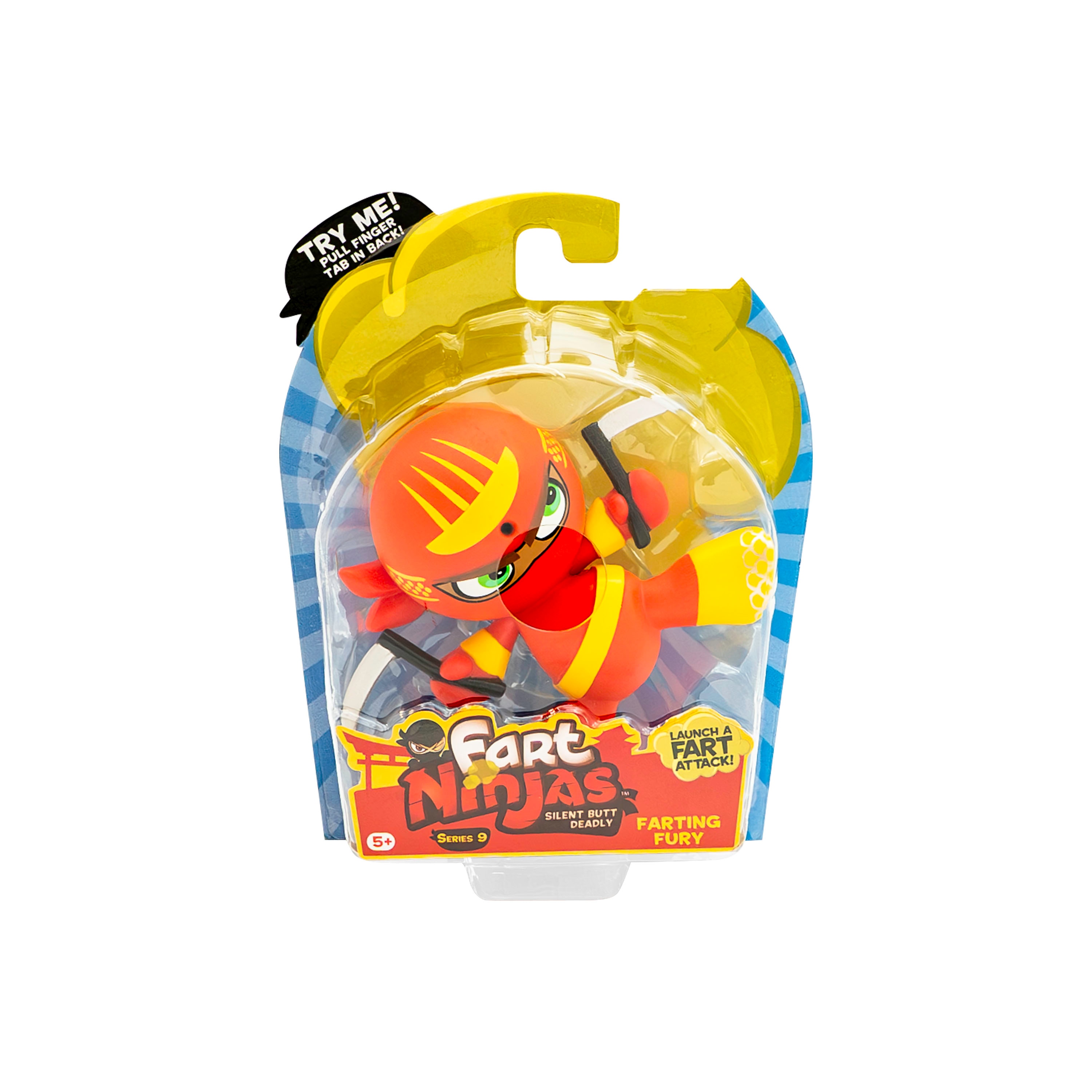 Figura fart ninja con sonidos activados por movimiento 11