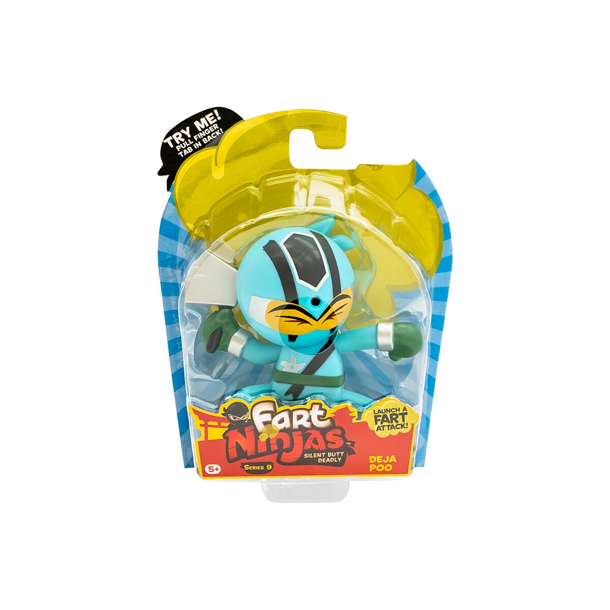 Figura fart ninja con sonidos activados por movimiento · Funrise