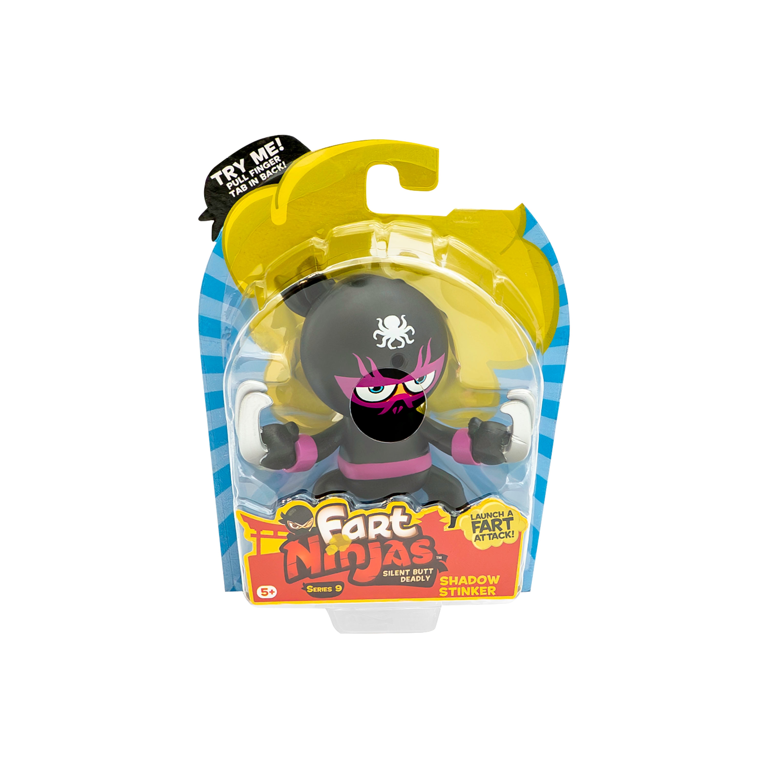 Figura fart ninja con sonidos activados por movimiento 17