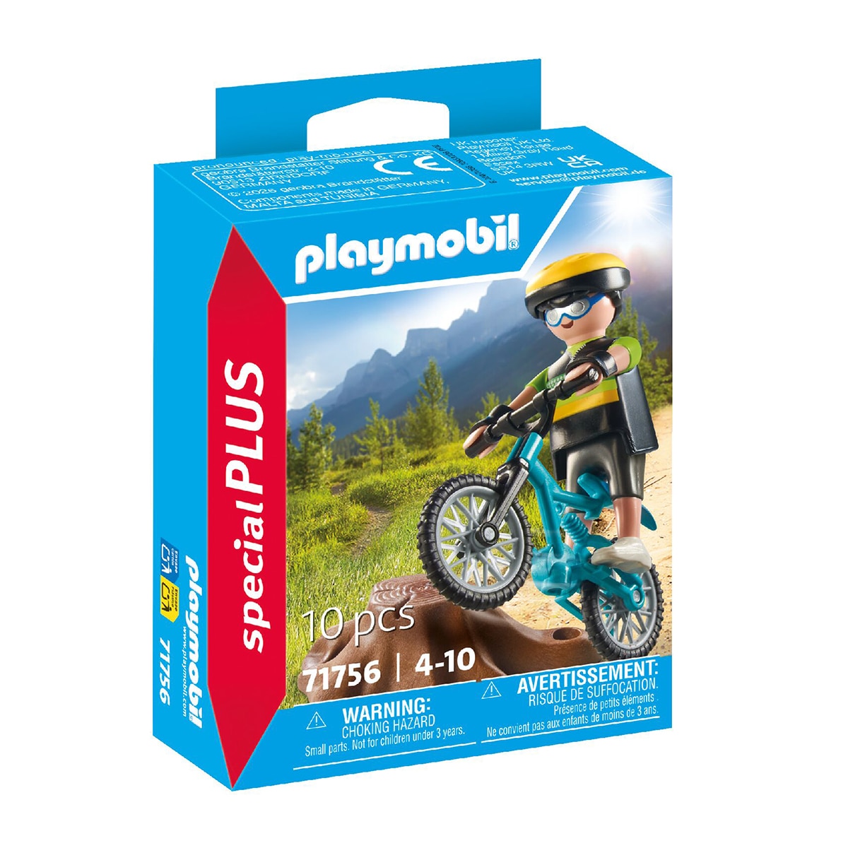 Imagen 0 de Ciclista de montaña Playmobil