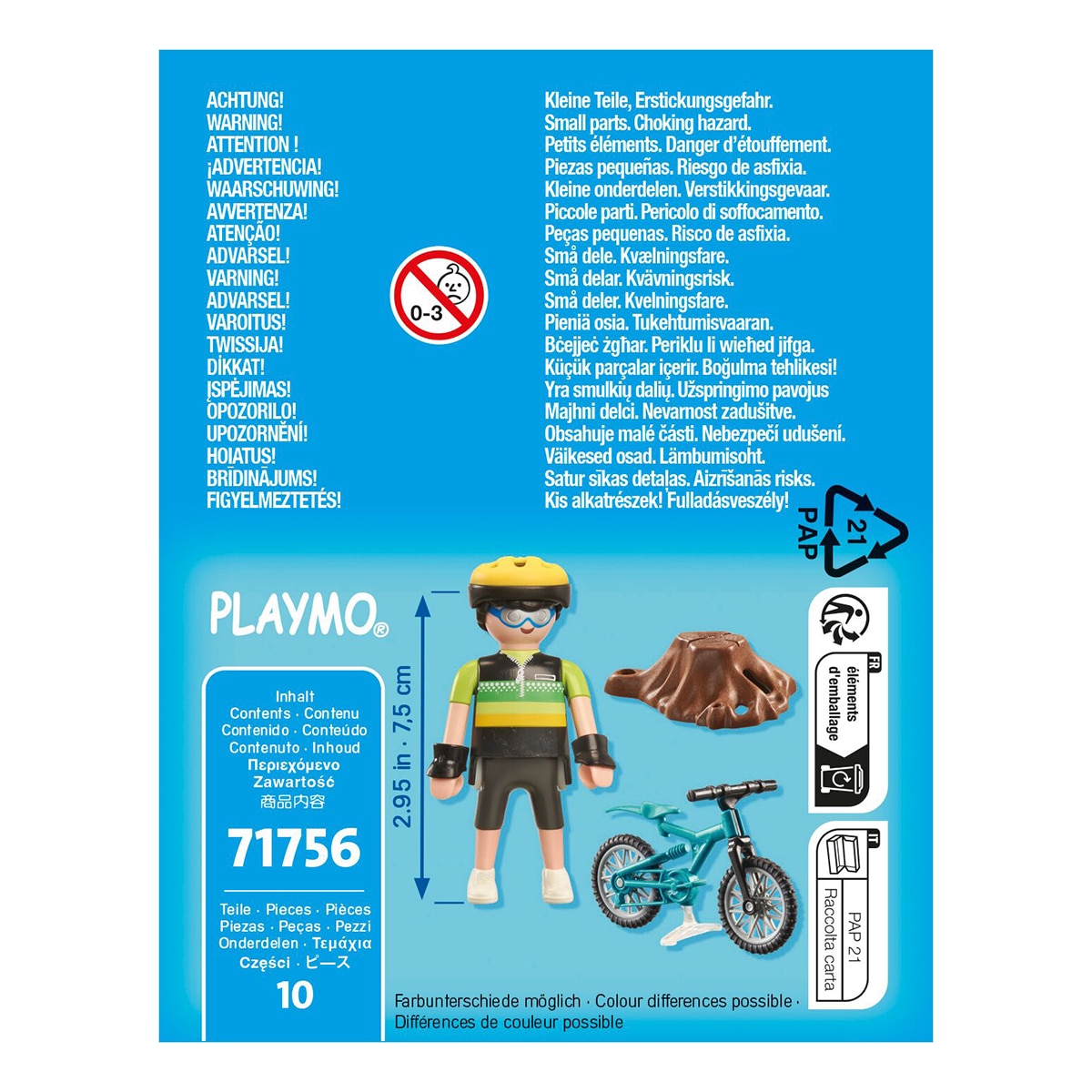 Ciclista de montaña Playmobil 4