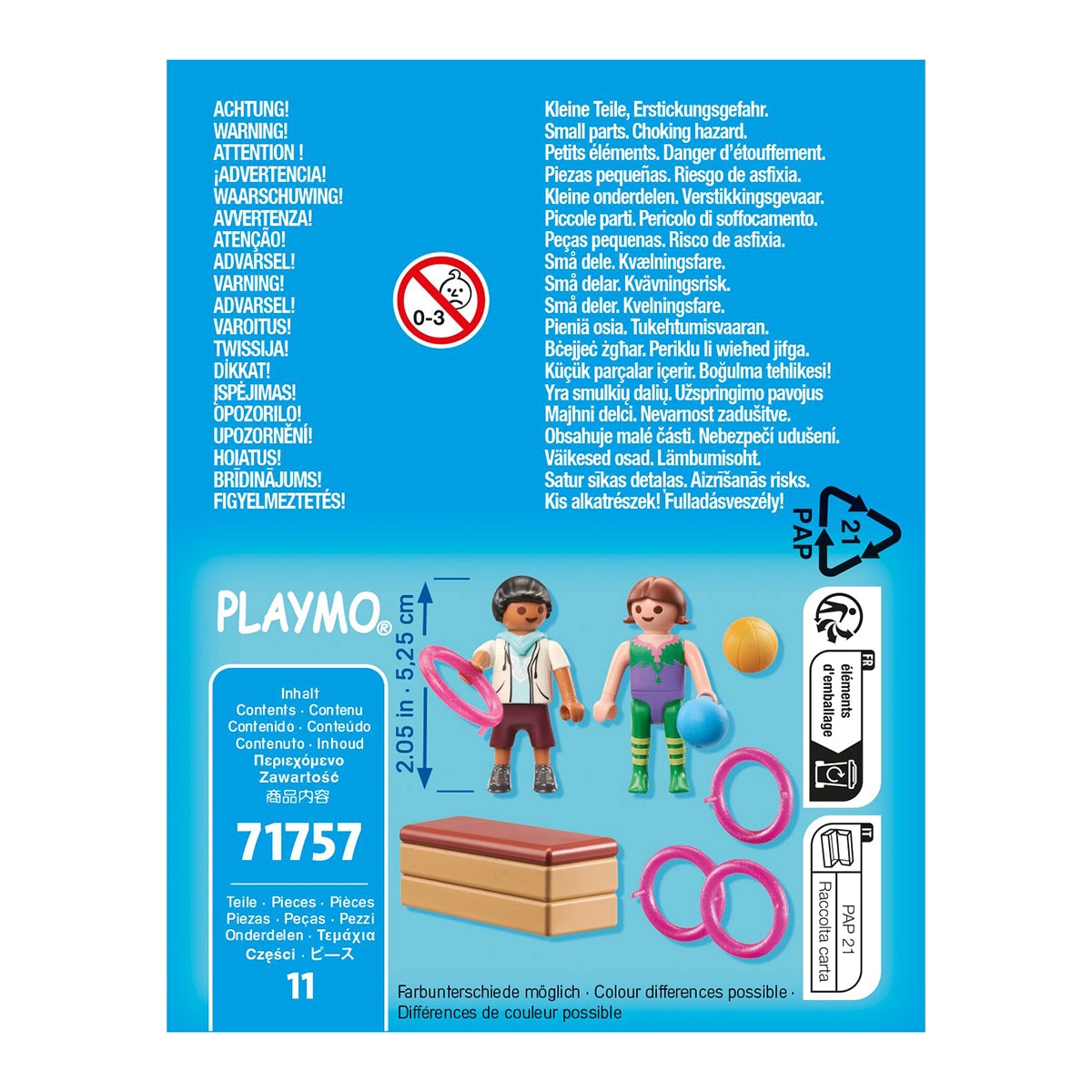 Gimnastas Playmobil 4