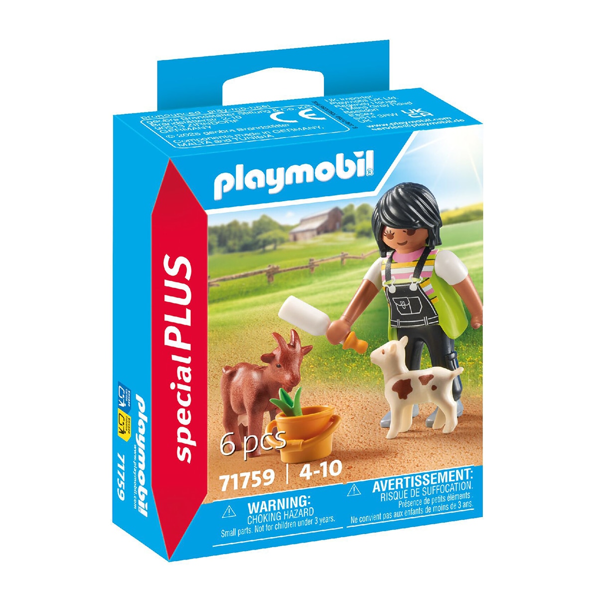 Imagen 0 de Mujer con cabras Playmobil