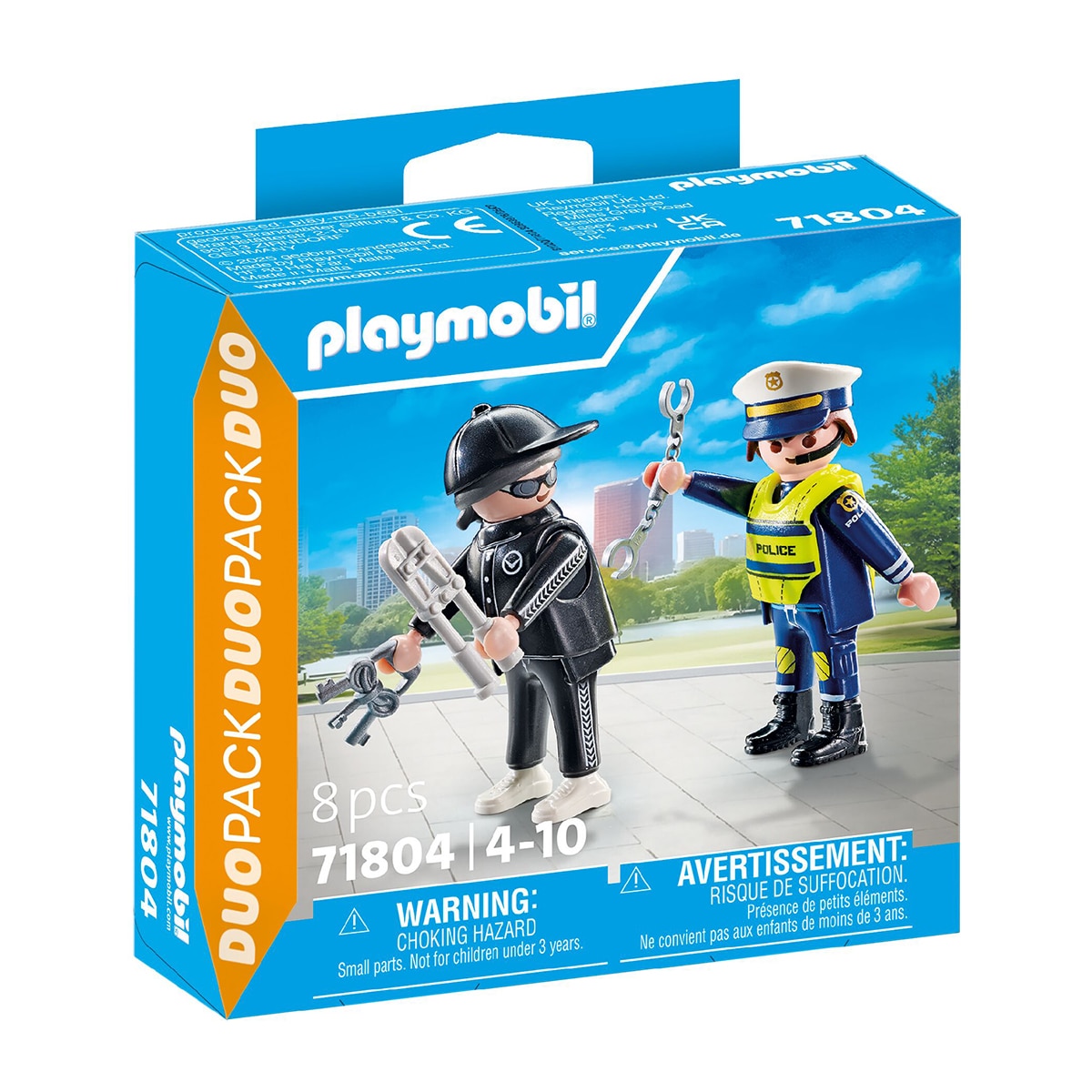 Imagen 0 de Policía y ladrón Playmobil