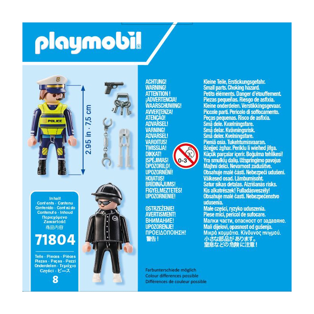 Policía y ladrón Playmobil 4