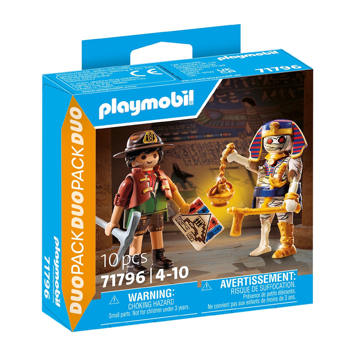 Imagen 0 de Cazador de tesoro y momia Playmobil