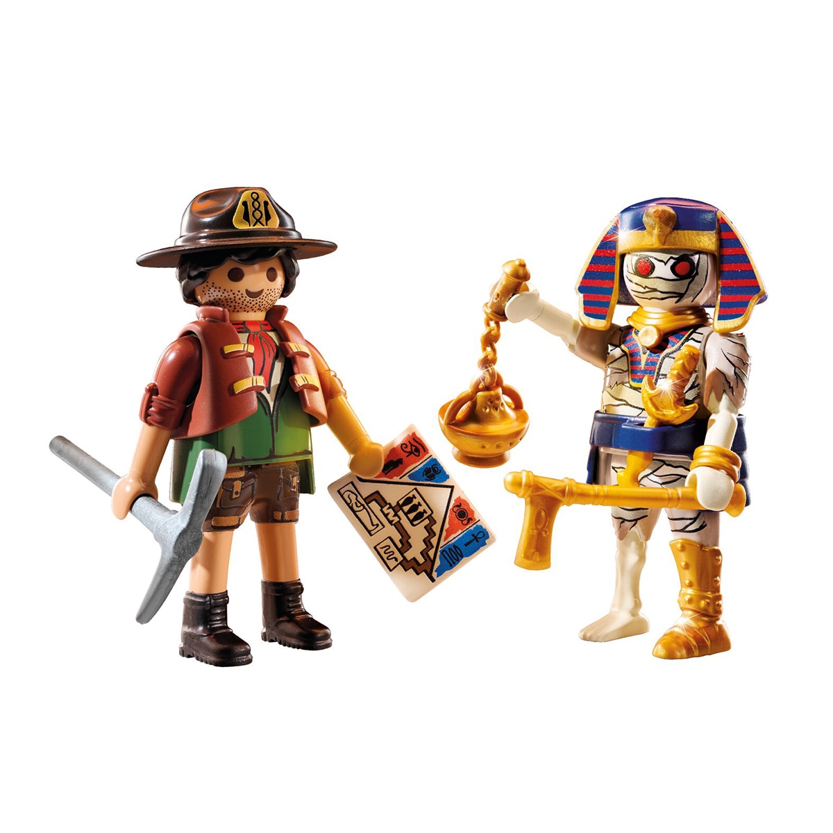Cazador de tesoro y momia Playmobil 2