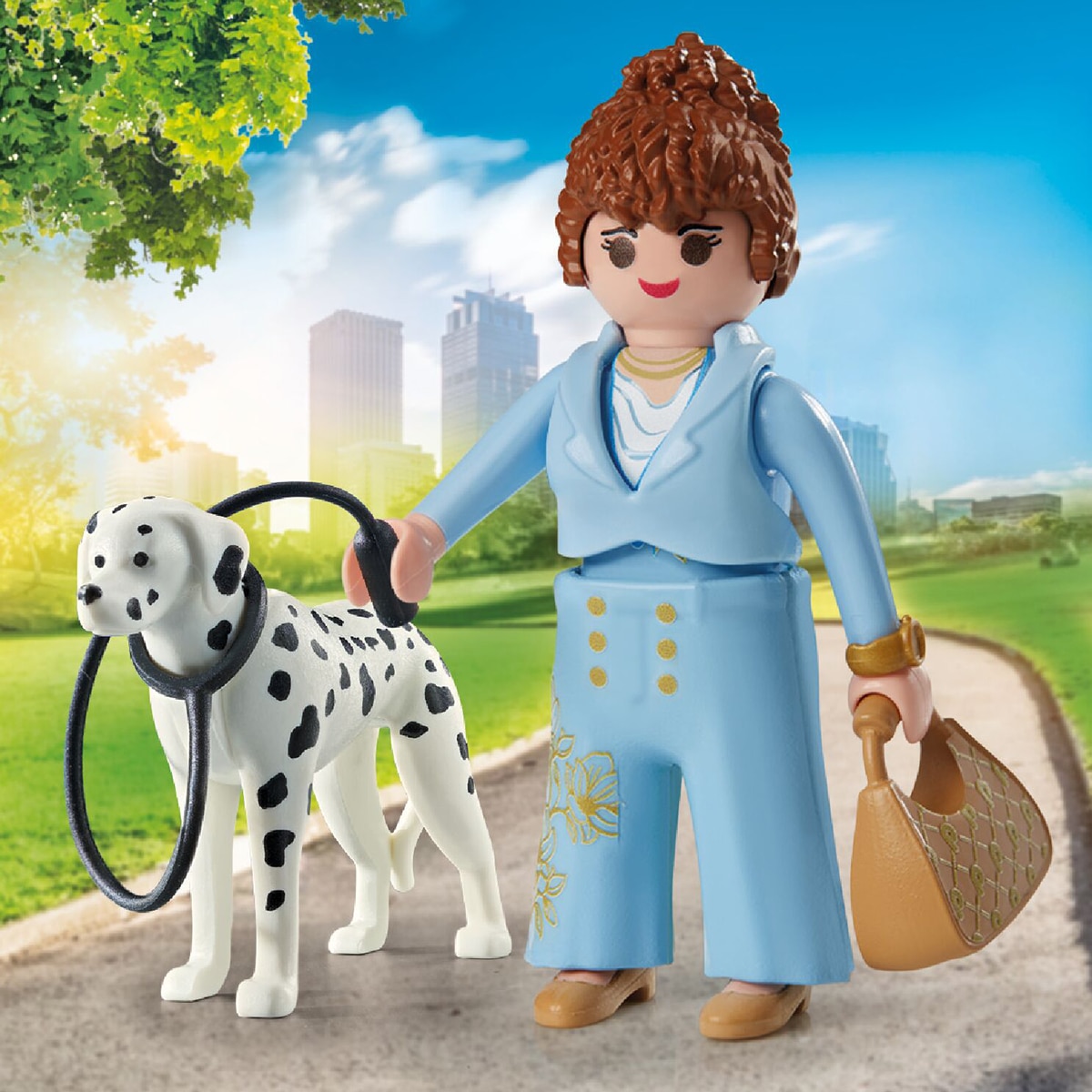 Mánager con Dálmata Playmobil 3