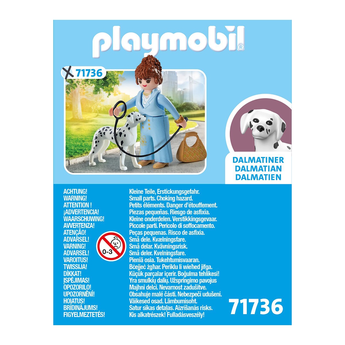 Mánager con Dálmata Playmobil 5