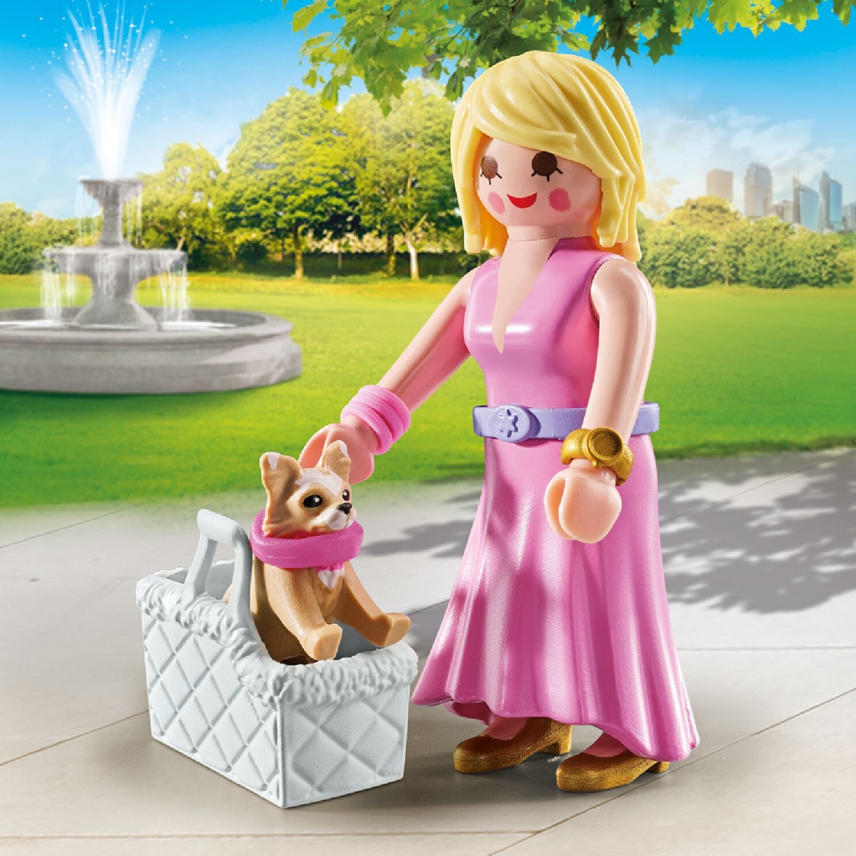 It-girl con Chihuahua Playmobil 3