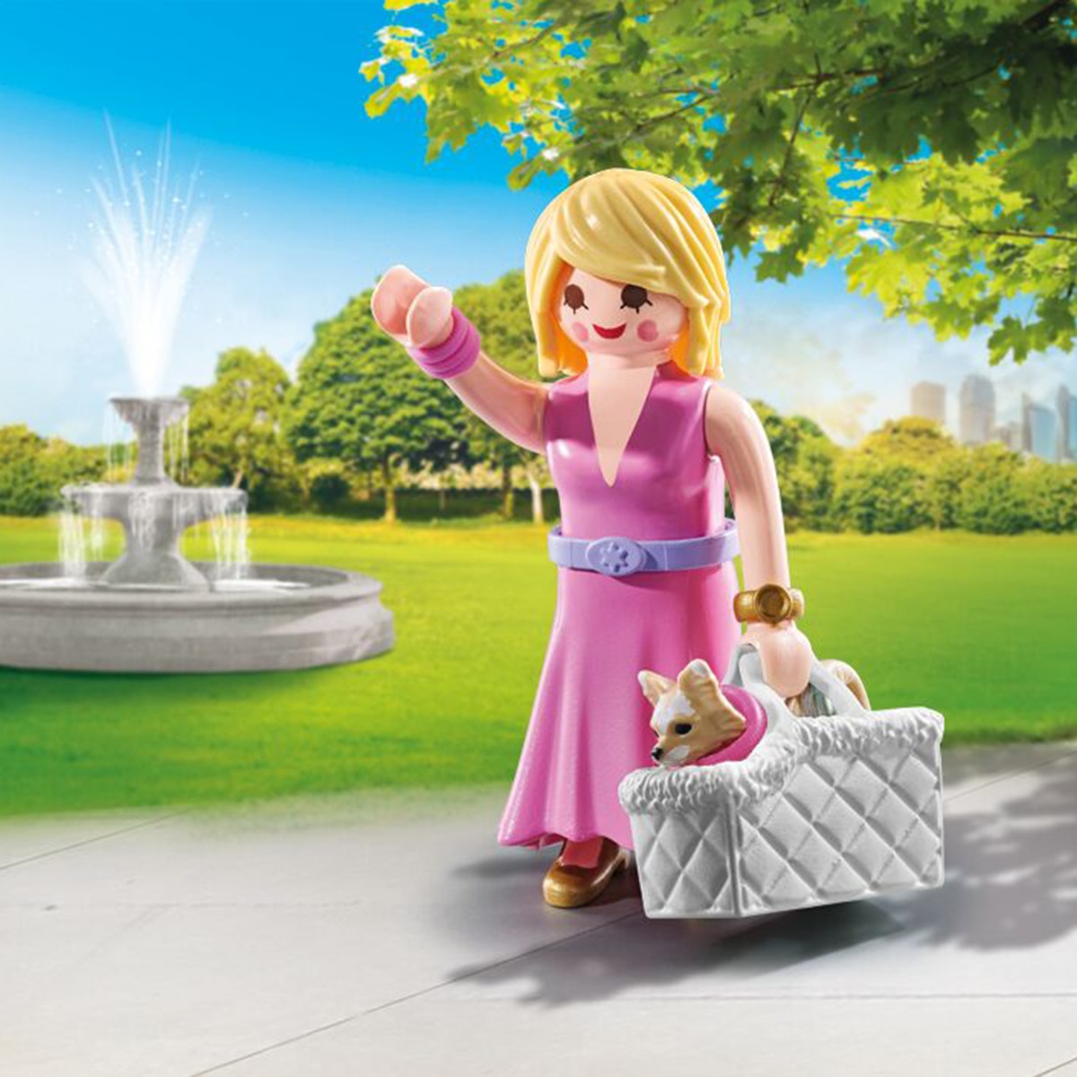 It-girl con Chihuahua Playmobil 4