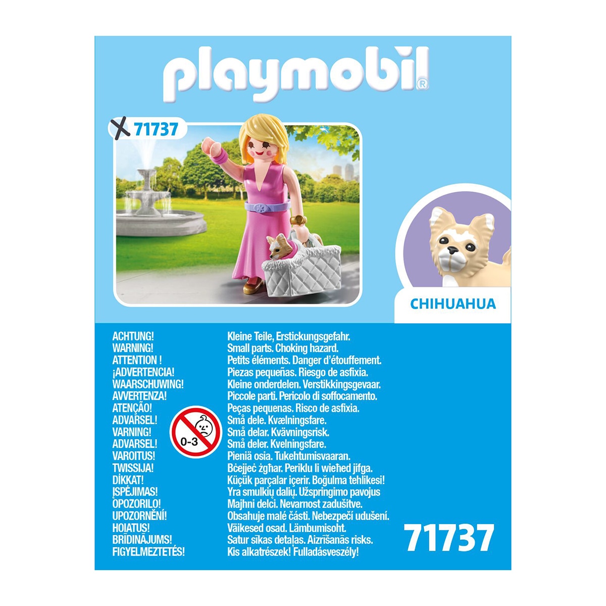 It-girl con Chihuahua Playmobil 5