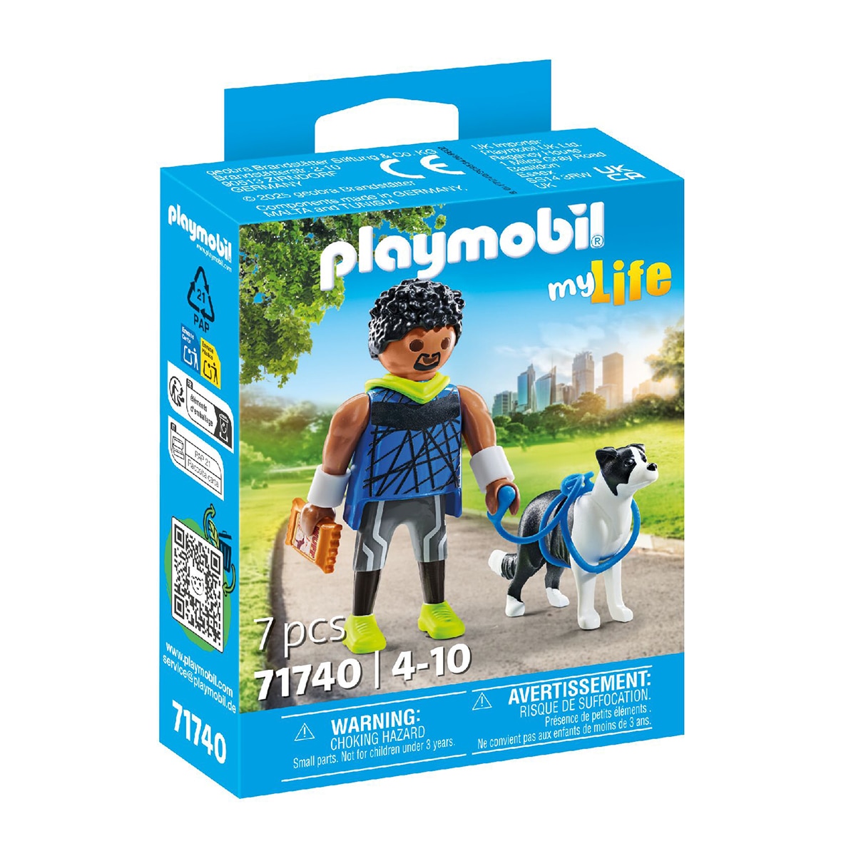 Imagen 0 de Corredor con Border Collie Playmobil