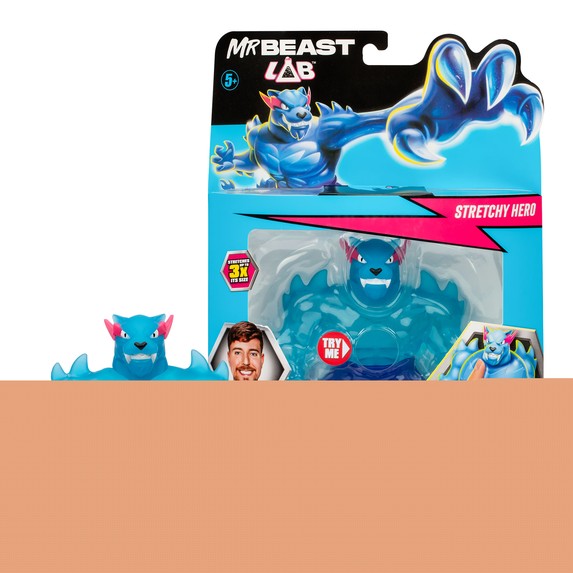 Figura Stretch Mr. Beast Lab modelos surtidos 2