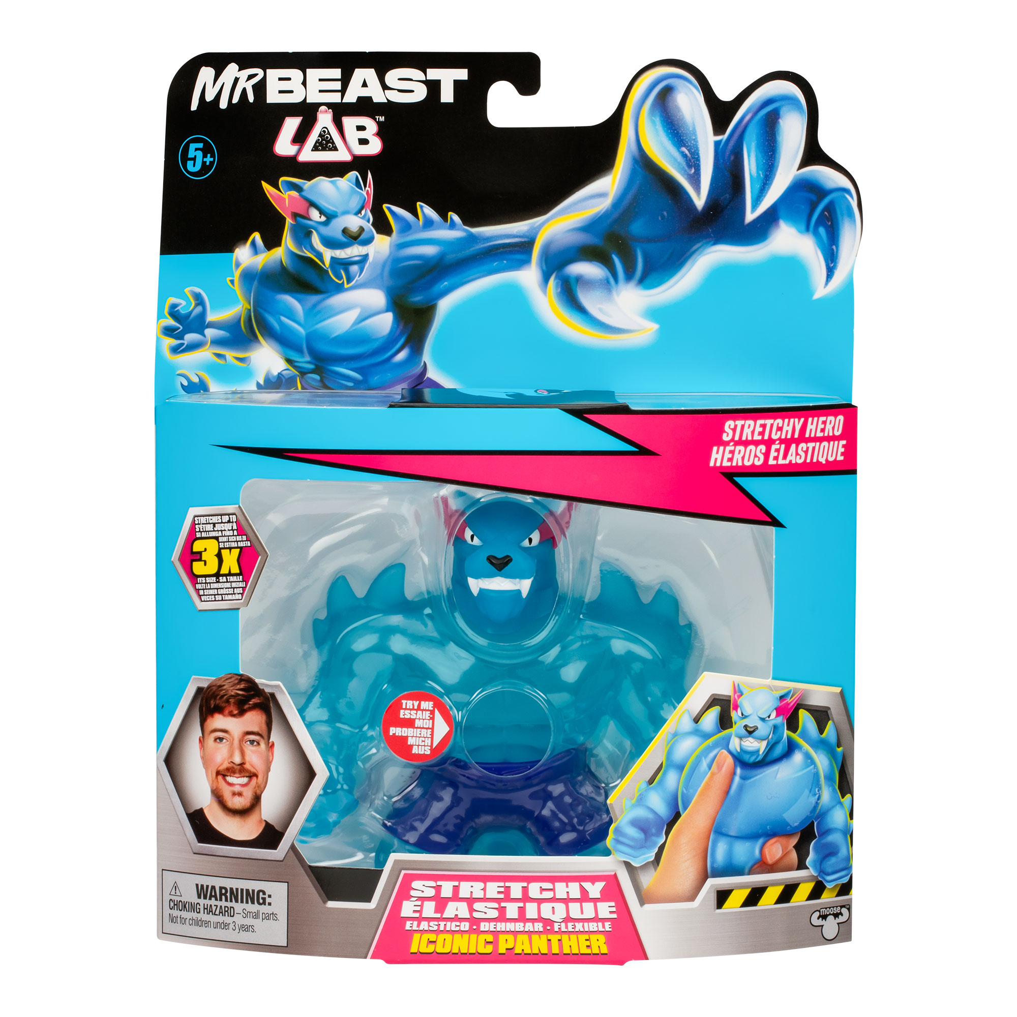 Figura Stretch Mr. Beast Lab modelos surtidos 4