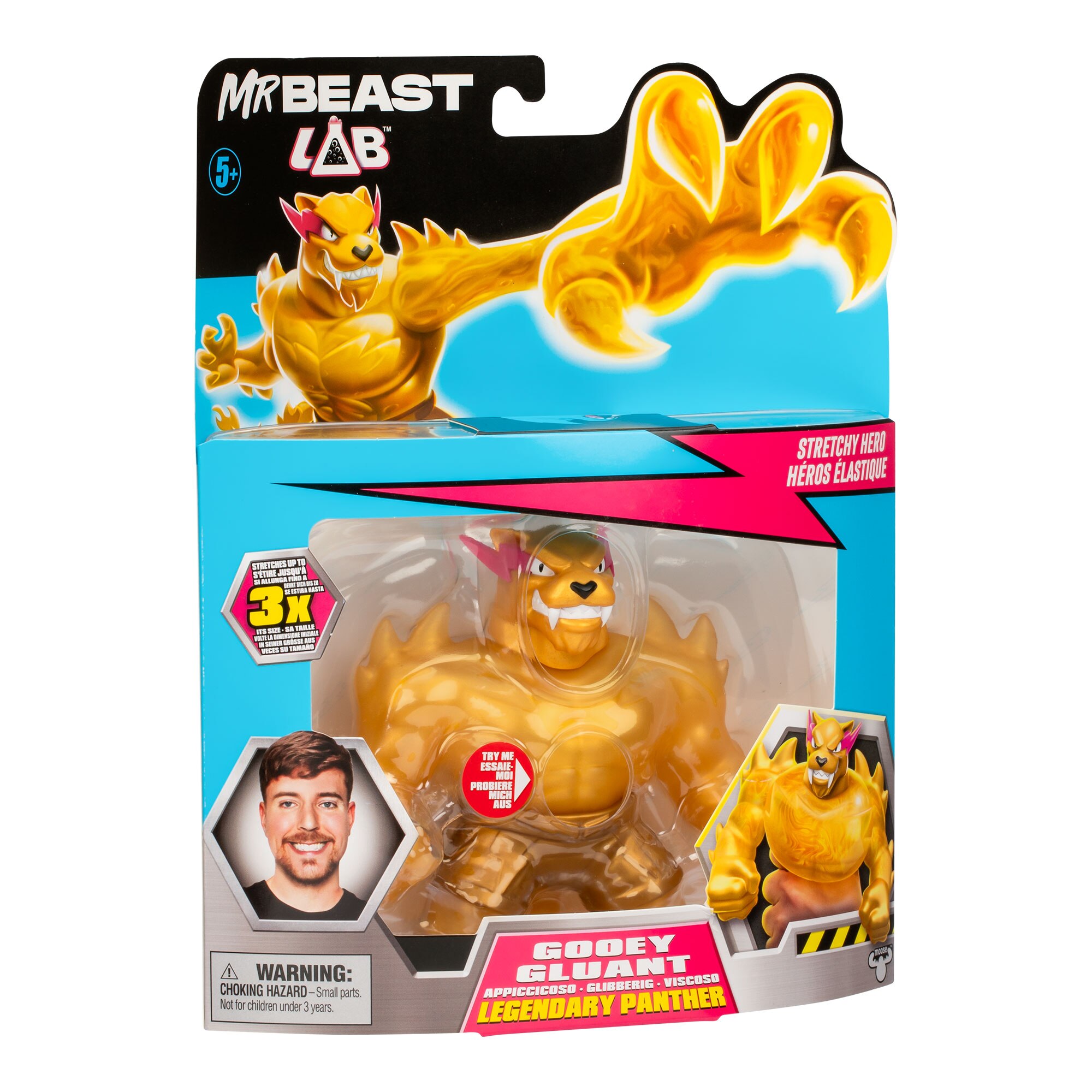 Figura Stretch Mr. Beast Lab modelos surtidos 8