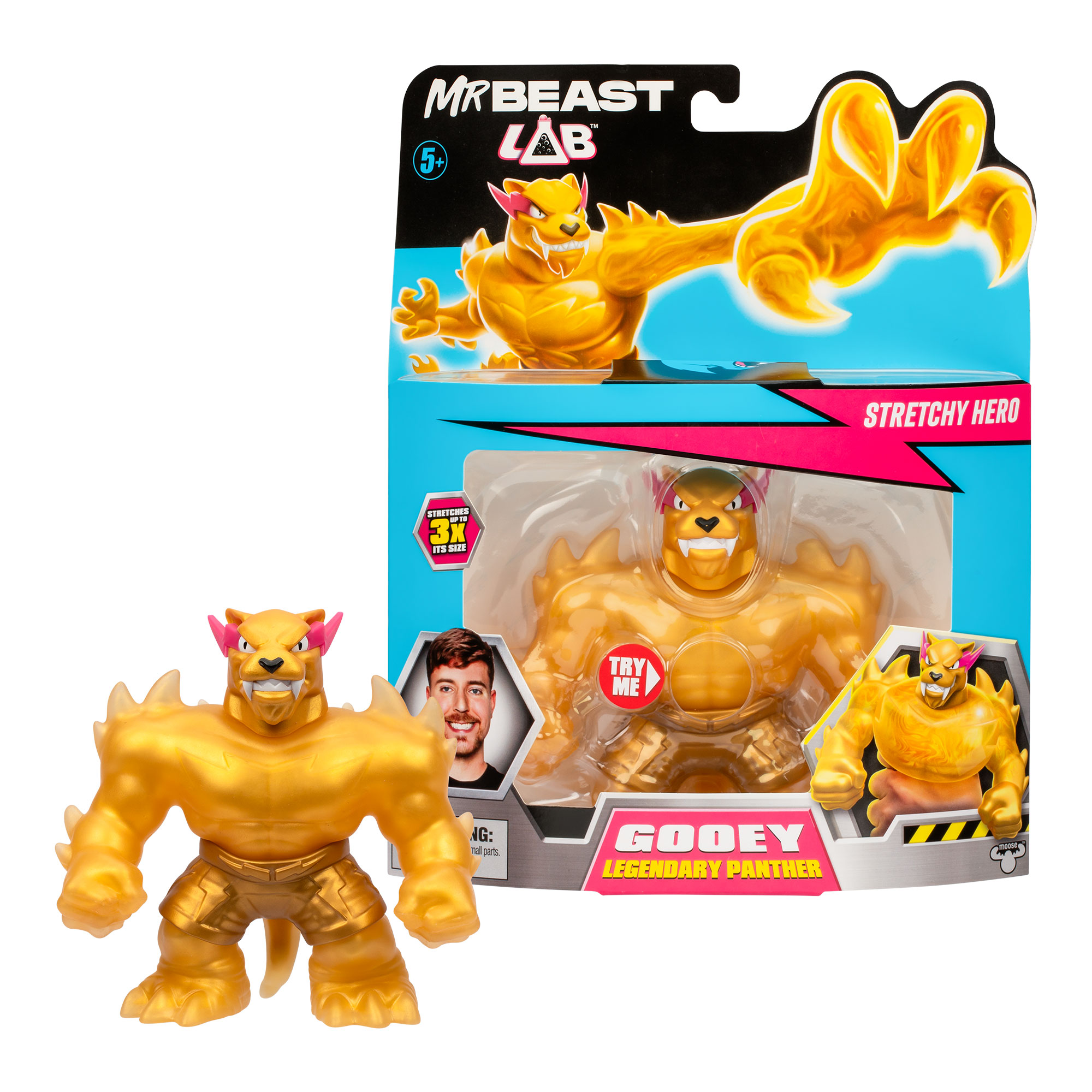 Figura Stretch Mr. Beast Lab modelos surtidos 10