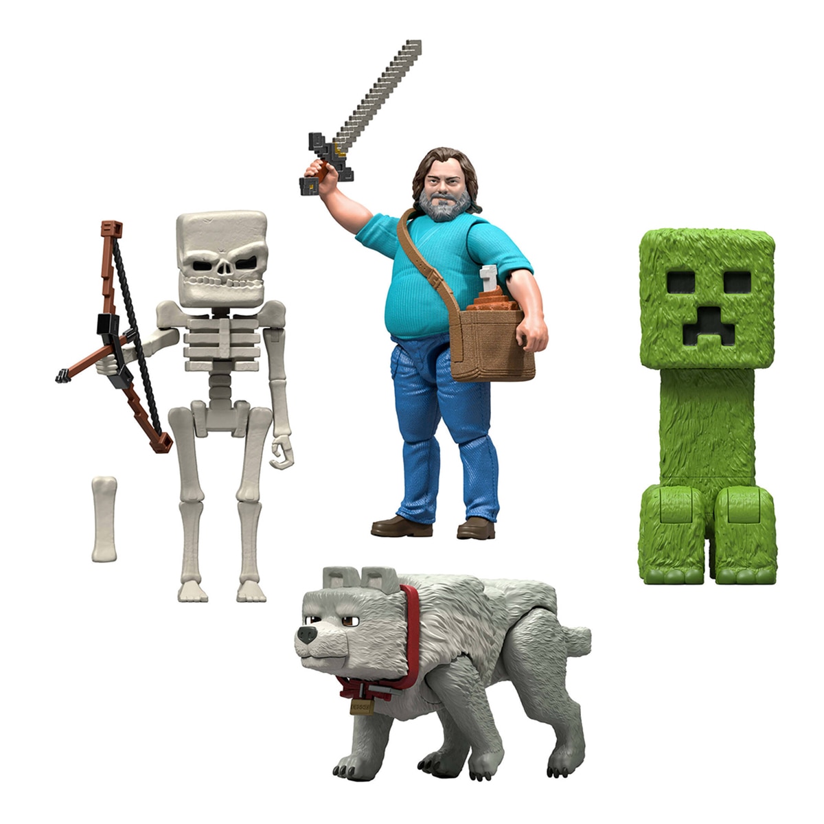 Imagen 0 de Figura de acción Minecraft La Película modelos surtidos