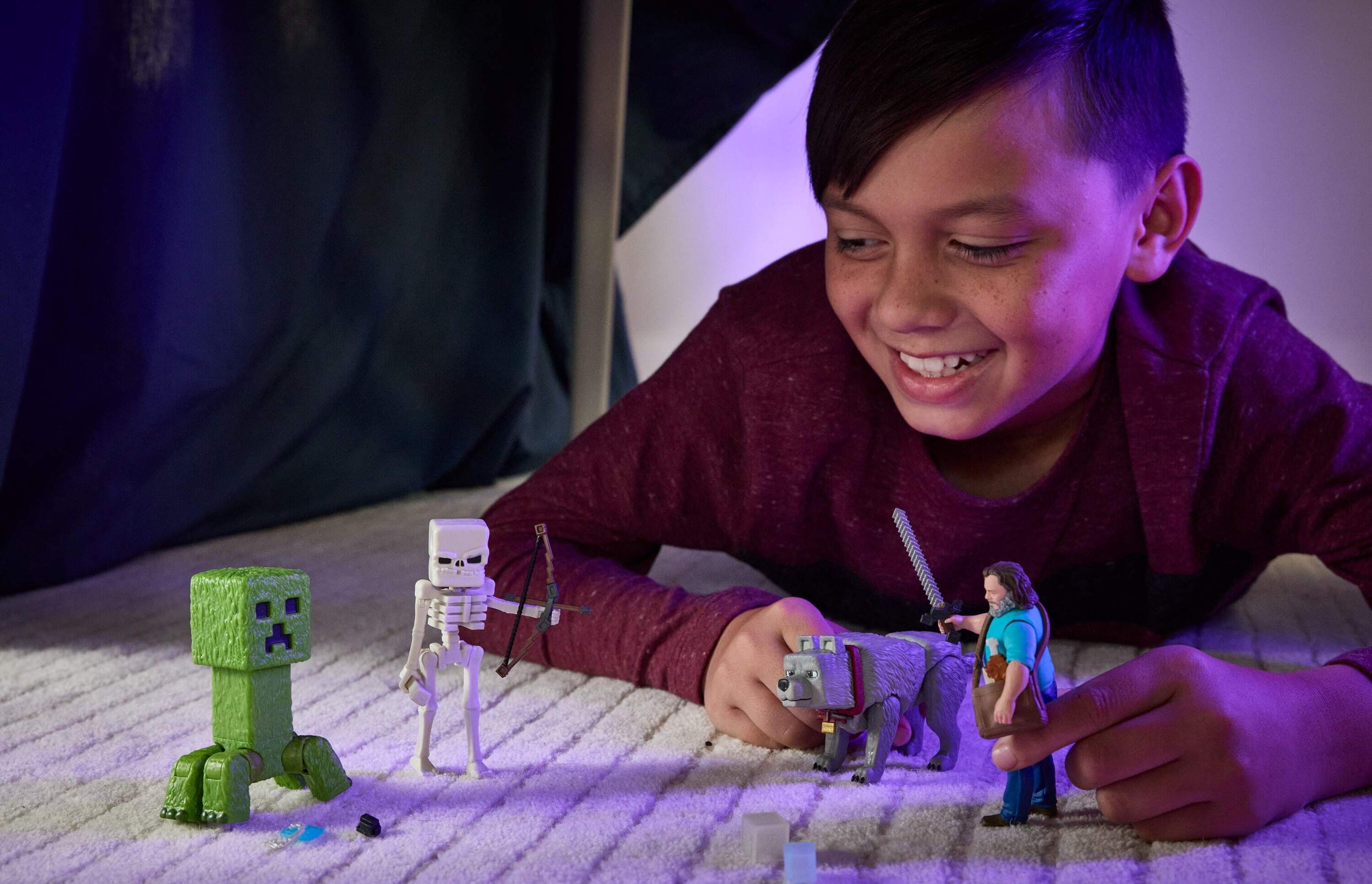 Figura de acción Minecraft La Película modelos surtidos 3