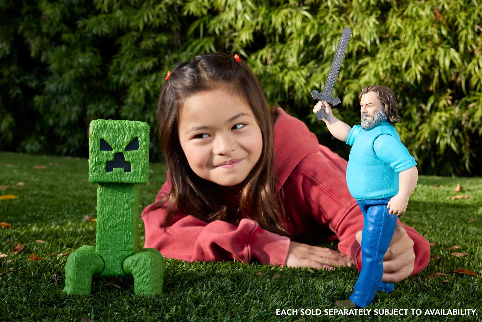 Figura de acción grande Minecraft La Película 4