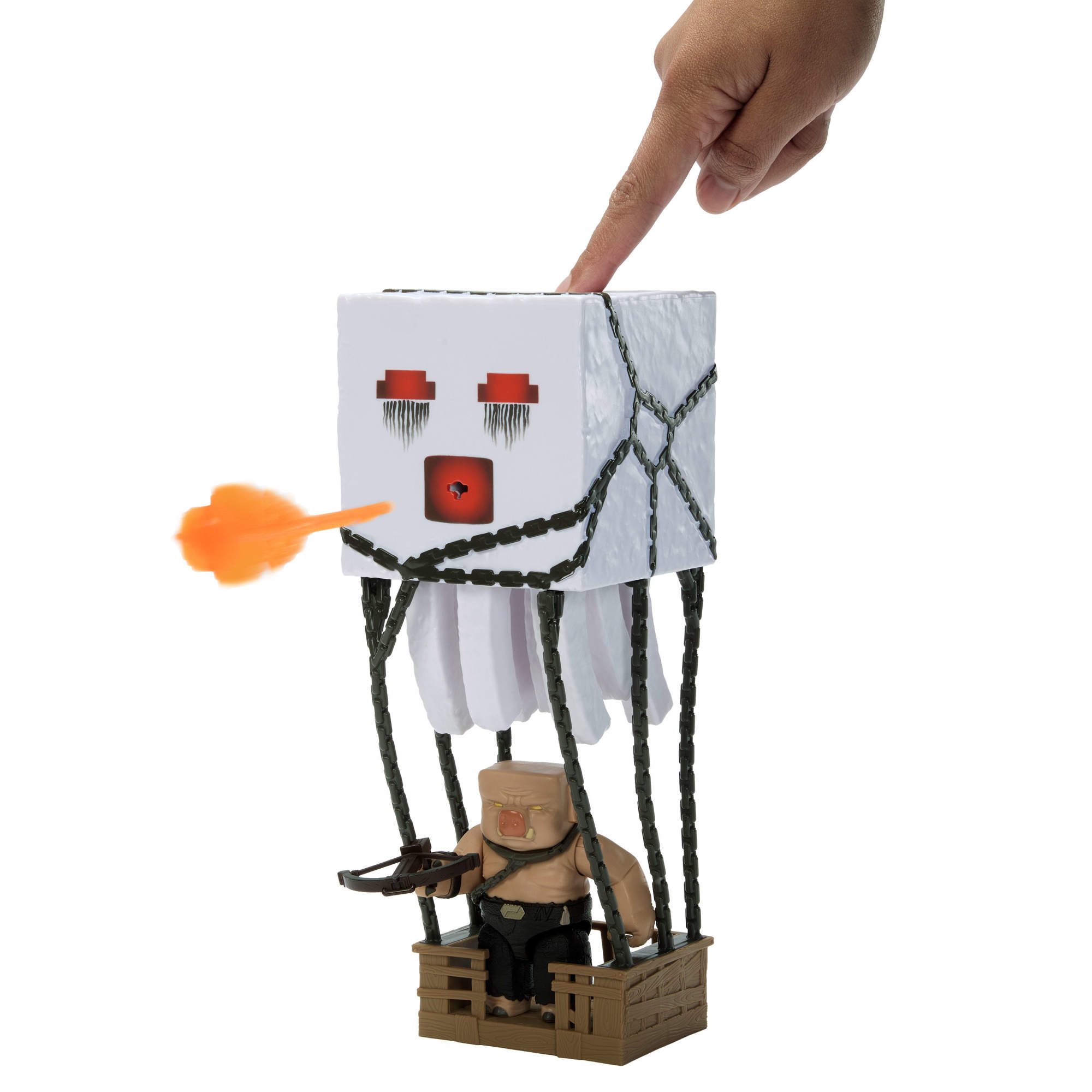 Minecraft Movie Ghast de Ataque com Projéteis 5