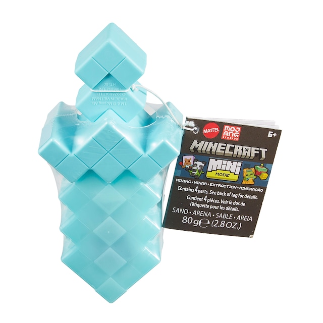 Mini Figura Mode Mining Colección Minecraft