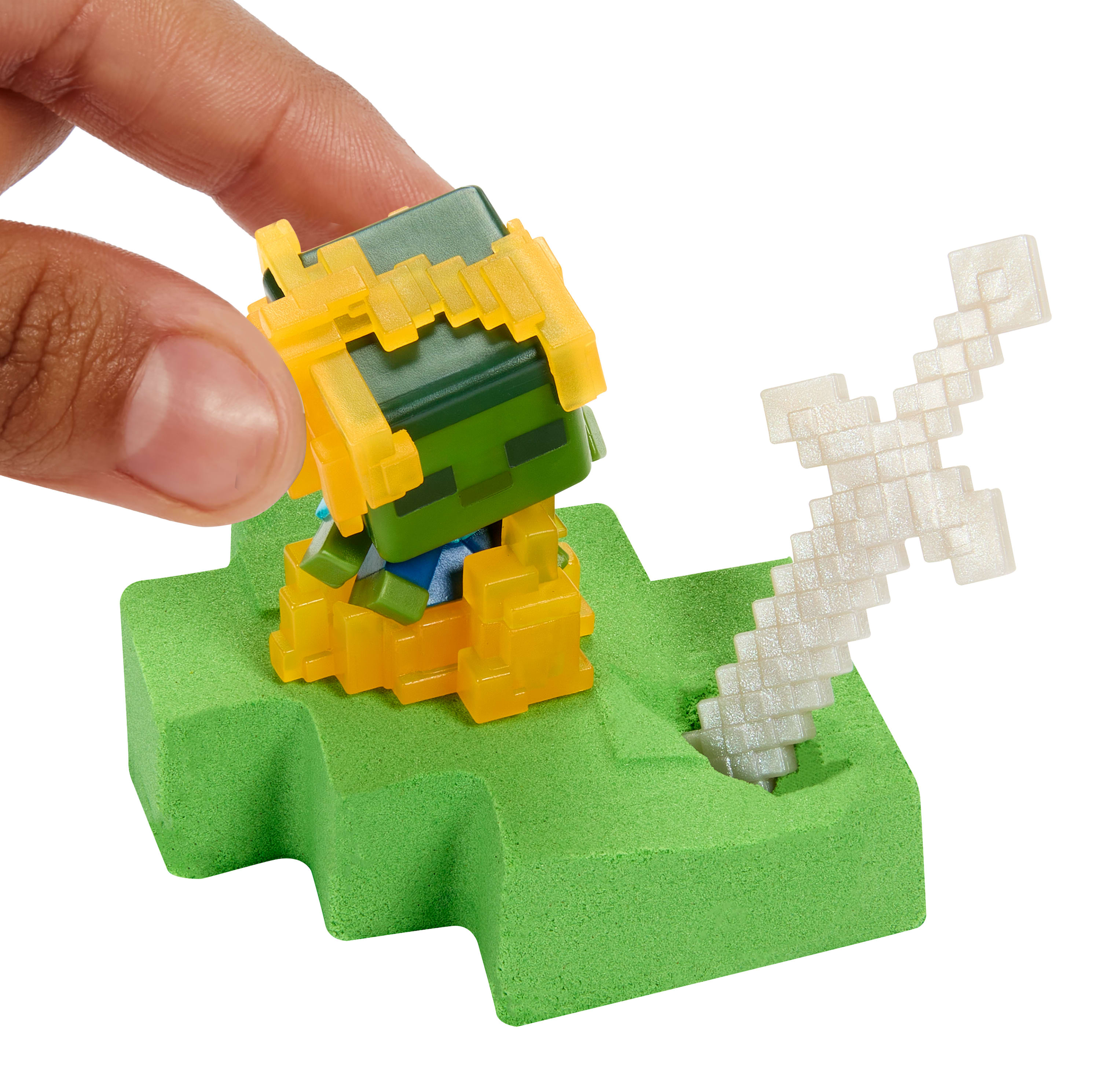 Mini Figura Mode Mining Colección Minecraft 4