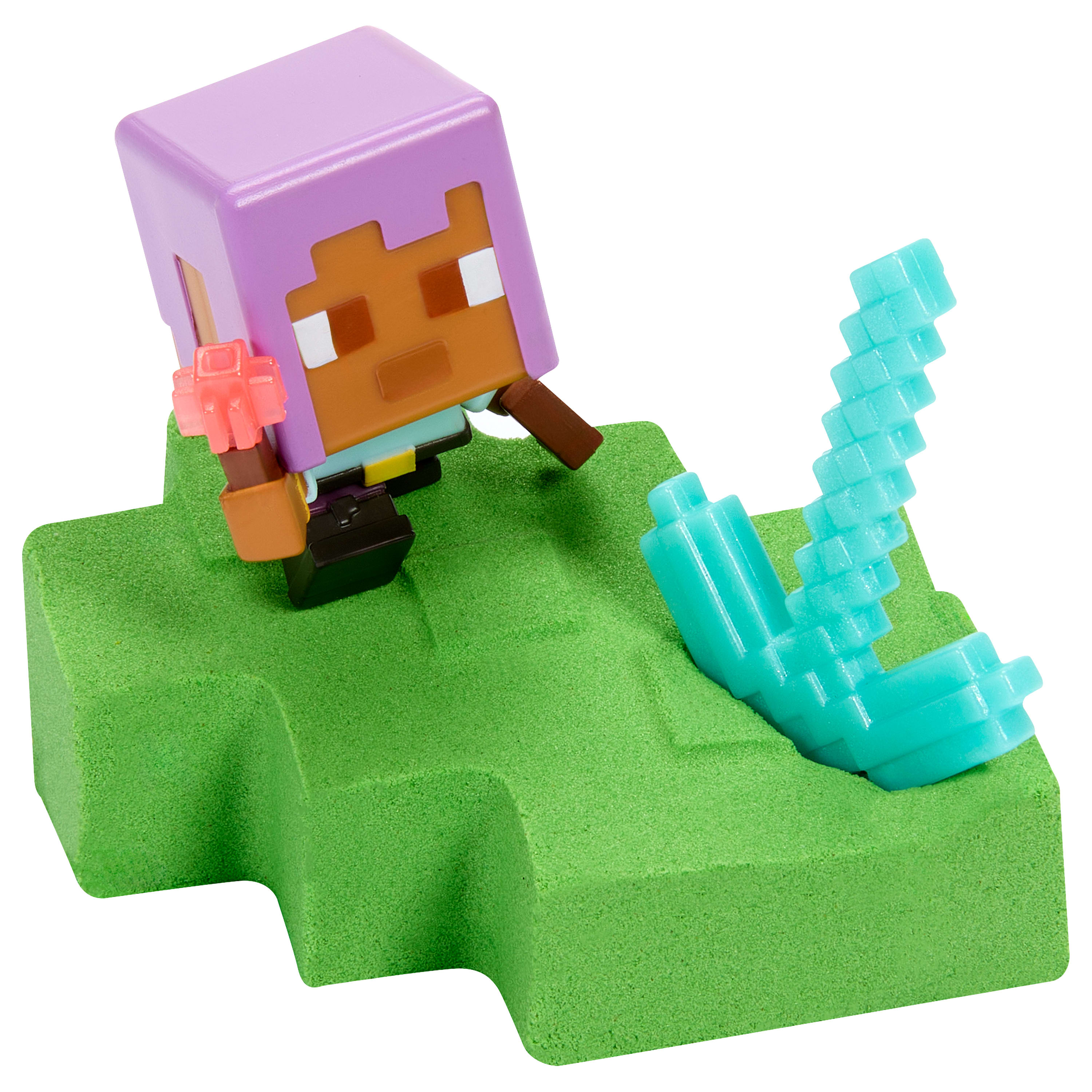 Mini Figura Mode Mining Colección Minecraft 6