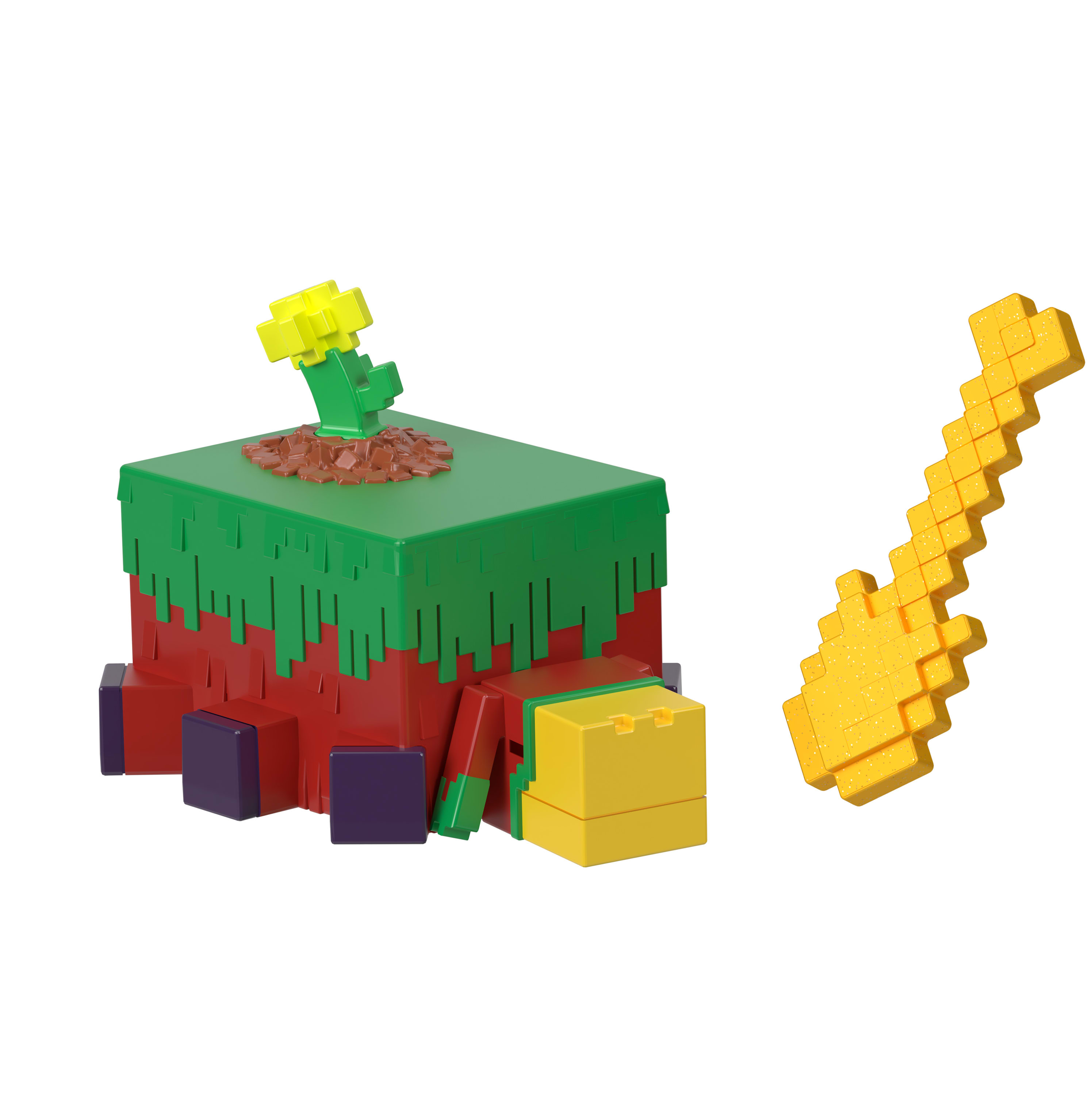 Mini Figura Mode Mining Colección Minecraft 7