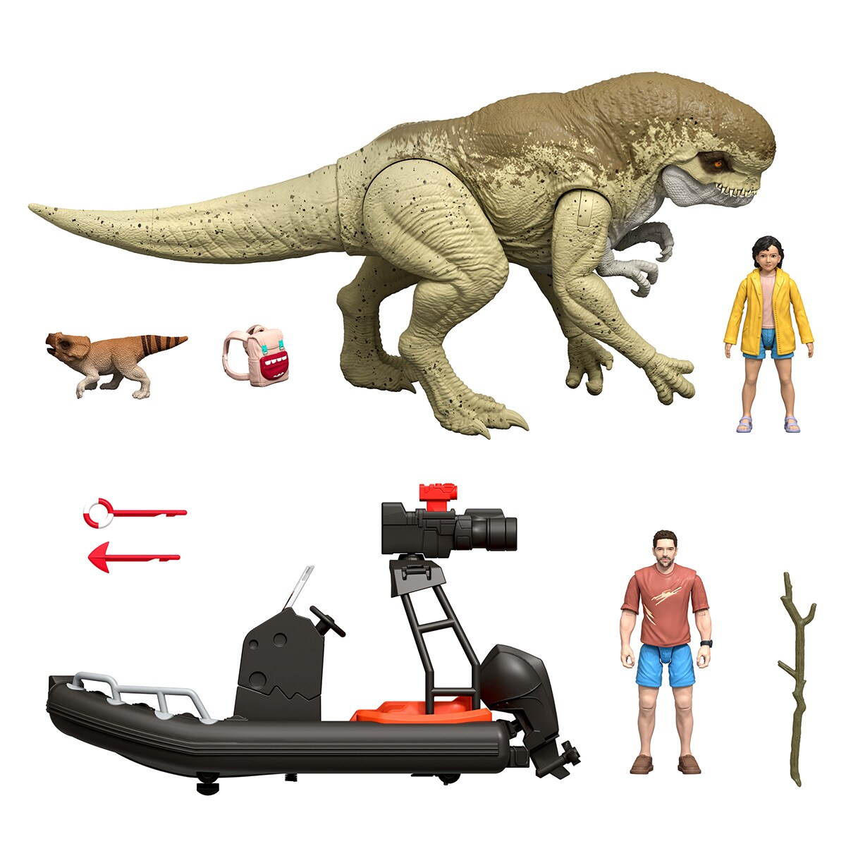 Figura acción Jurassic World SAGA TARGET LARGE STORYPACK Jurassic Park 1