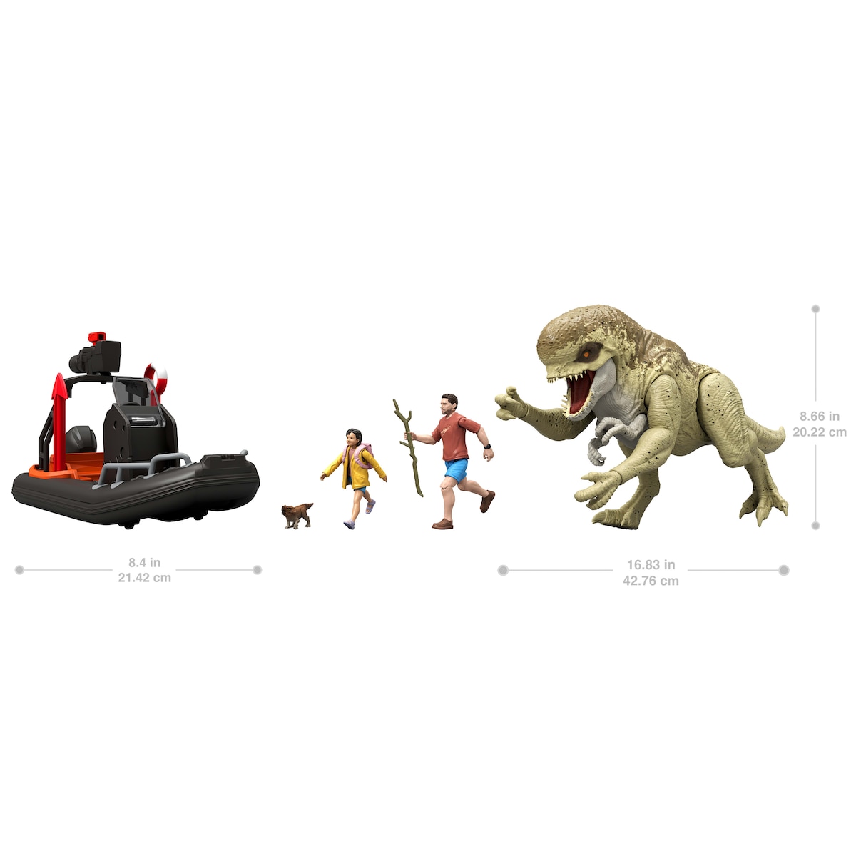 Figura acción Jurassic World SAGA TARGET LARGE STORYPACK Jurassic Park 5