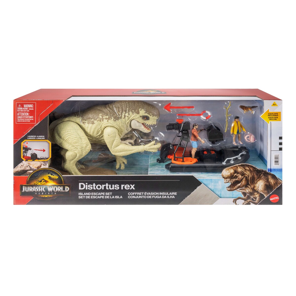 Figura acción Jurassic World SAGA TARGET LARGE STORYPACK Jurassic Park 6