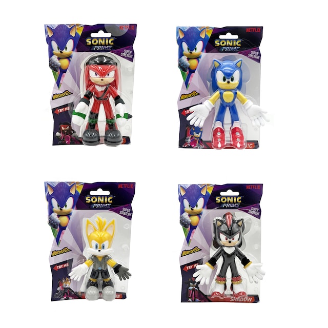 Figura 14 cm Monsterflex Sonic Bizak modelos surtidos