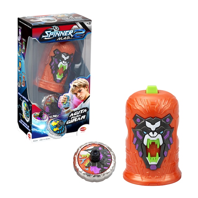 Peonza 2 Shake Spinner Mad modelos surtidos