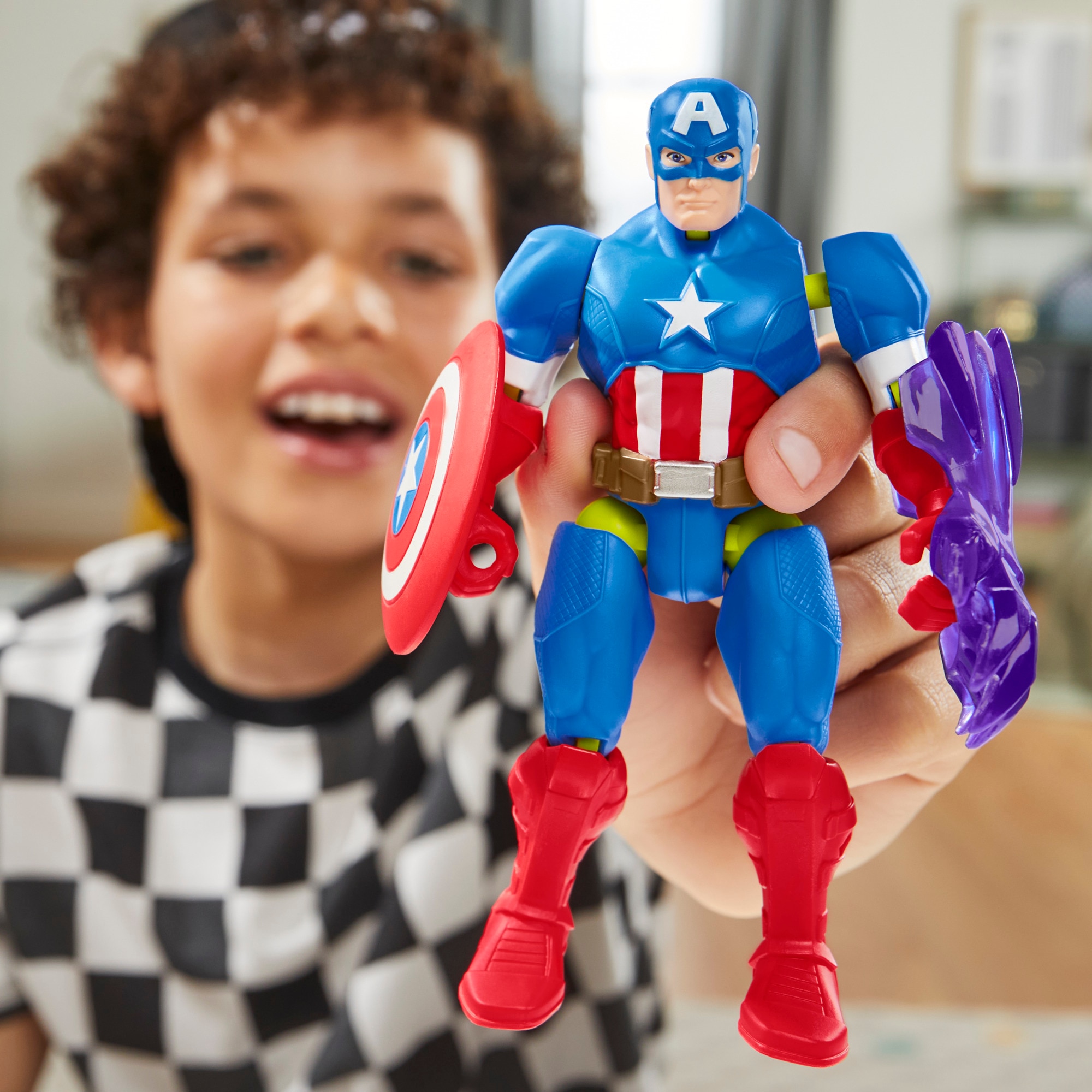 Figura de acción Mixmashers Marvel Hasbro modelos surtidos 5