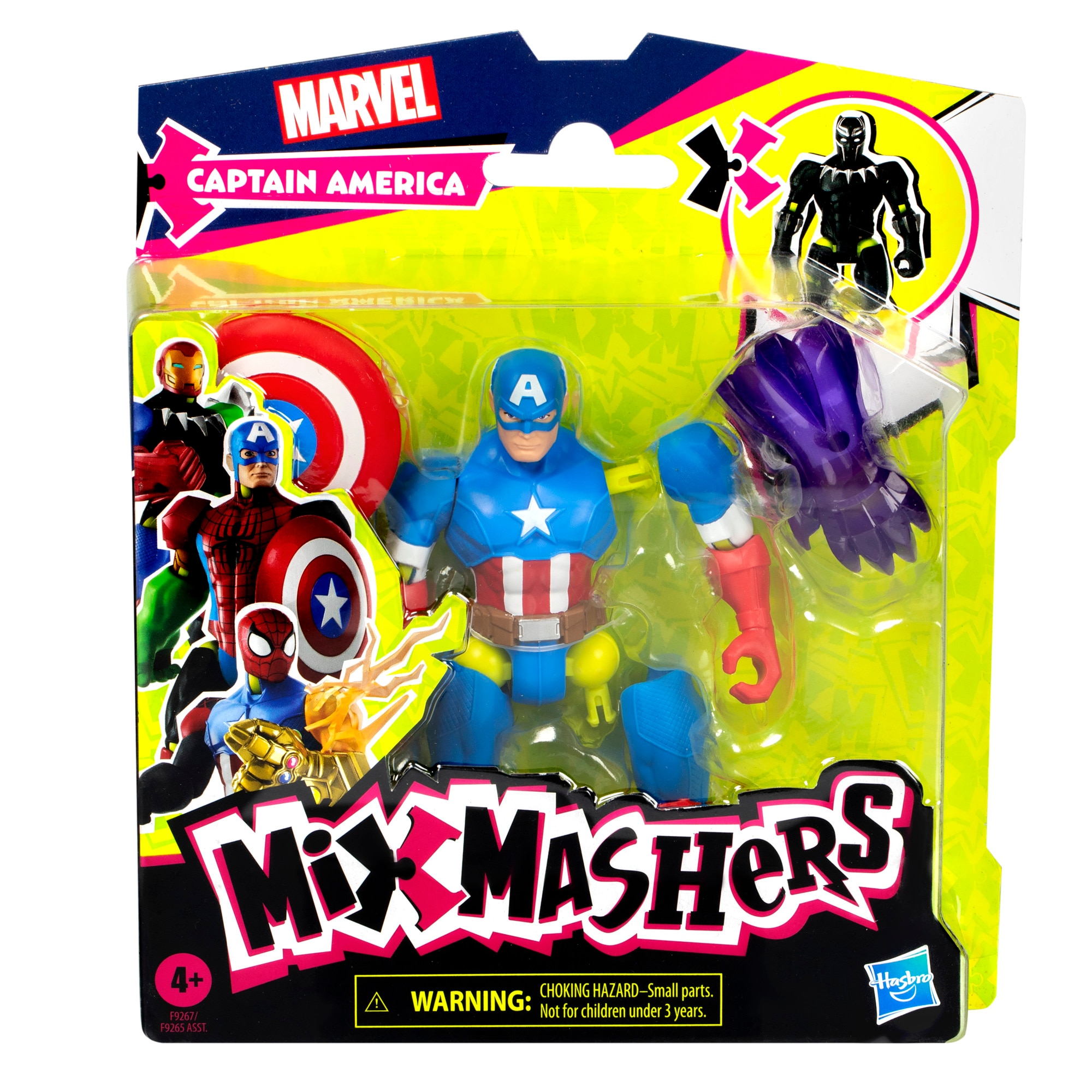 Figura de acción Mixmashers Marvel Hasbro modelos surtidos 13