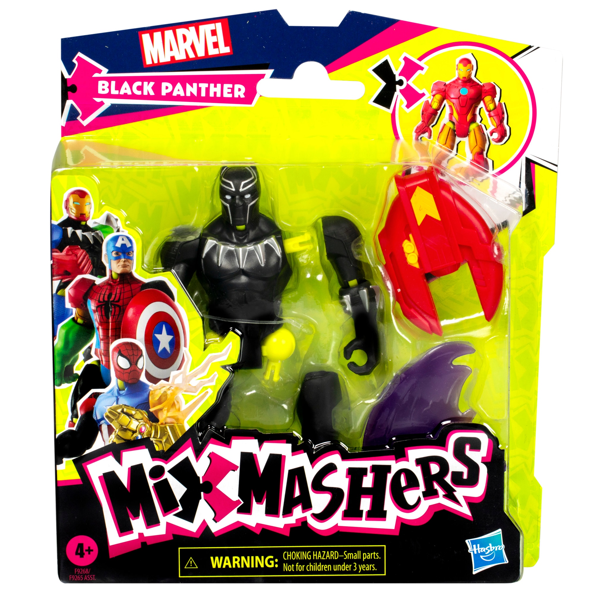 Figura de acción Mixmashers Marvel Hasbro modelos surtidos 17