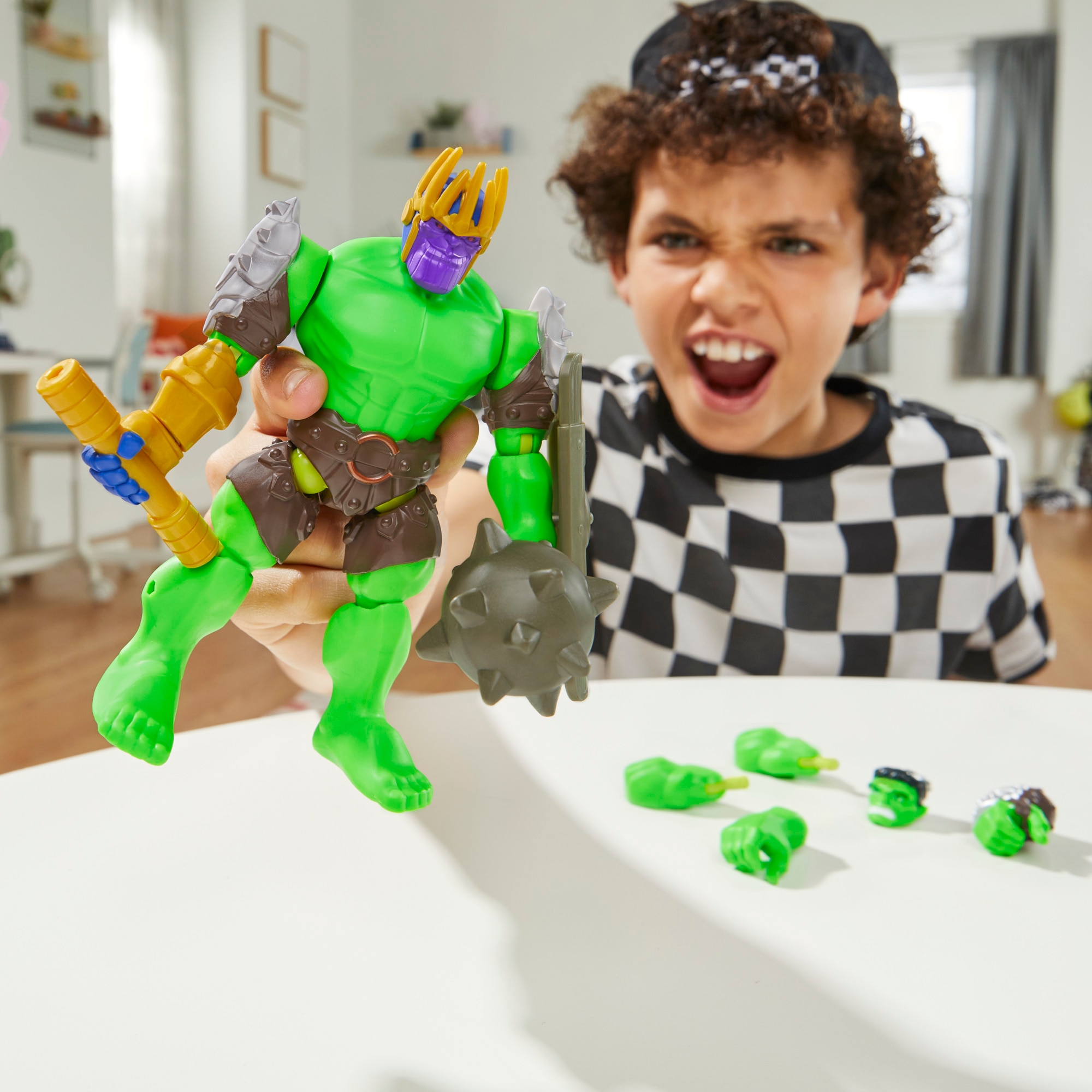 Figura Deluxe MixMashers Marvel Hasbro modelos surtidos 4