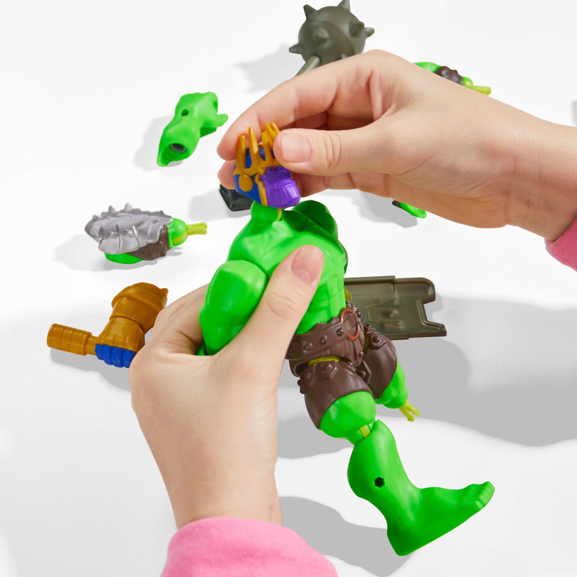 Figura Deluxe MixMashers Marvel Hasbro modelos surtidos 5
