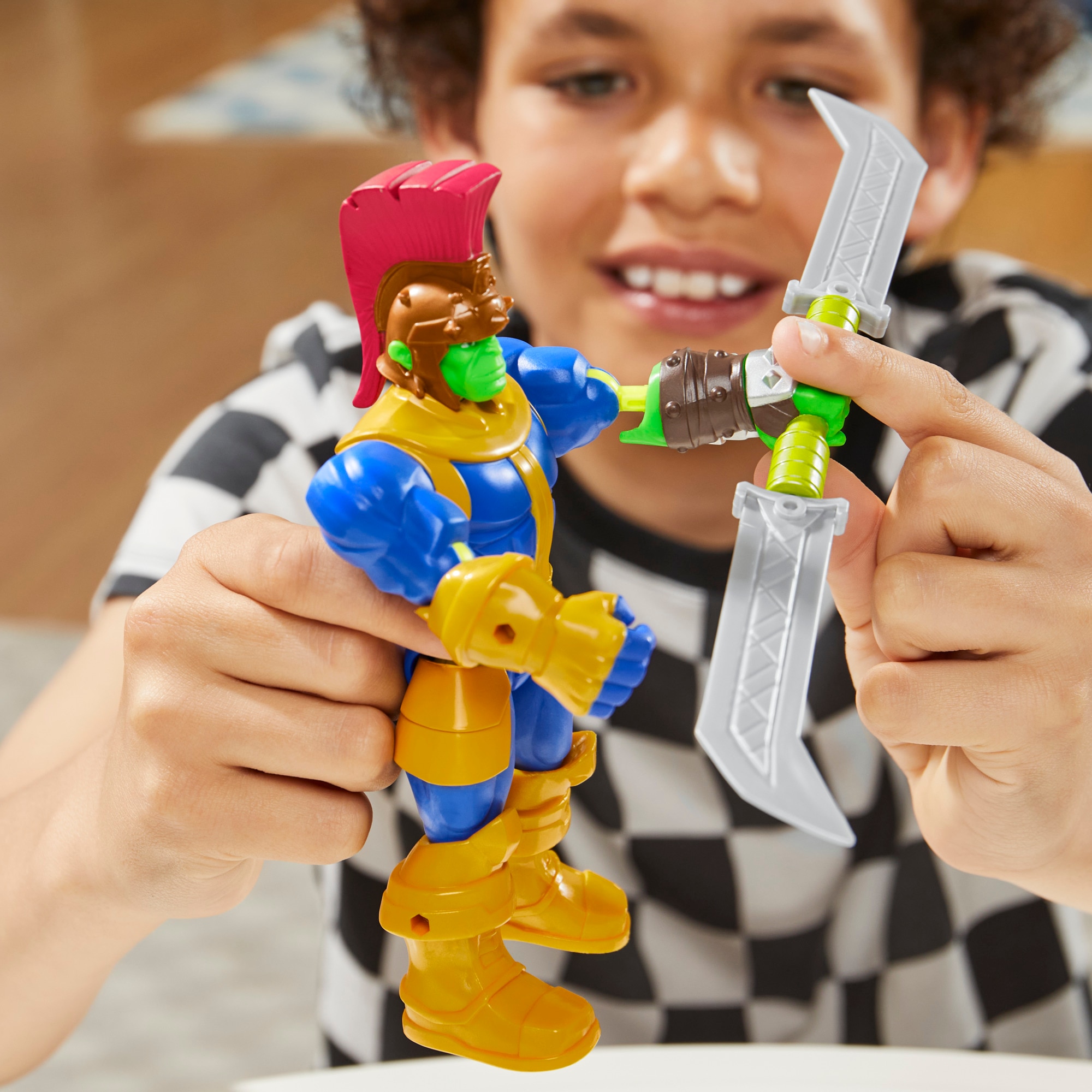 Figura Deluxe MixMashers Marvel Hasbro modelos surtidos 7