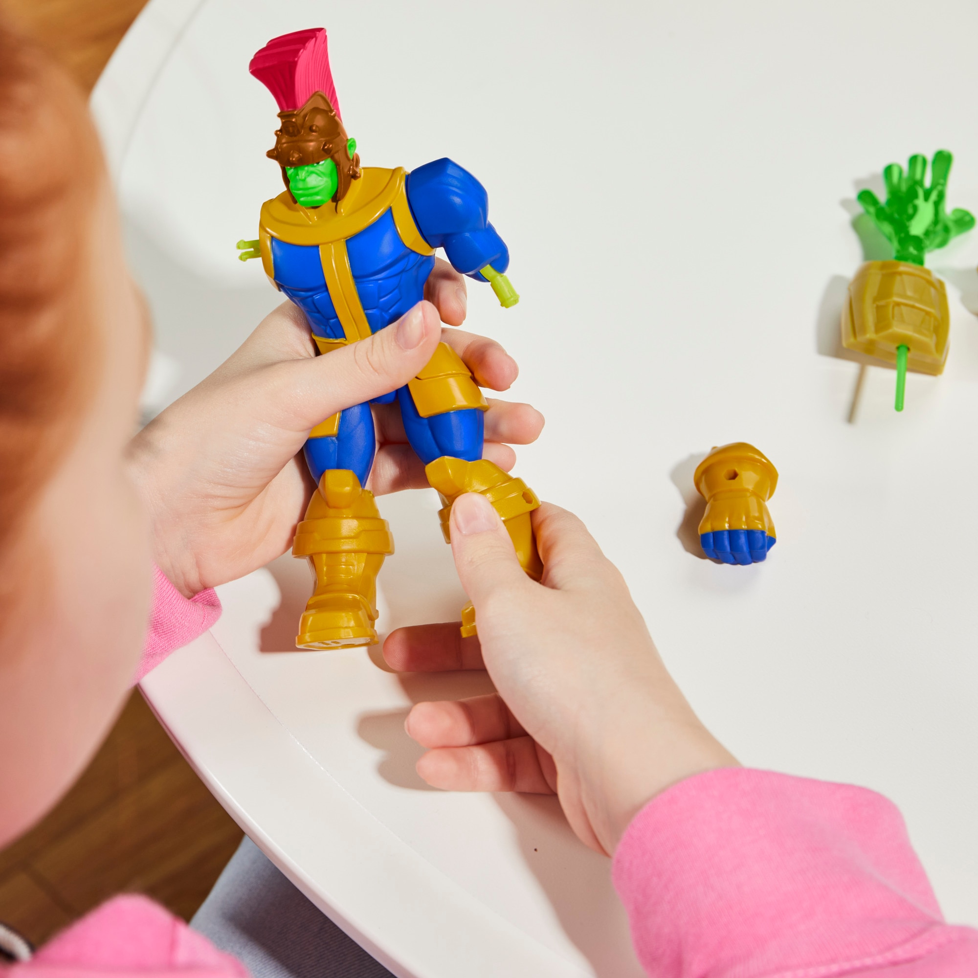 Figura Deluxe MixMashers Marvel Hasbro modelos surtidos 9