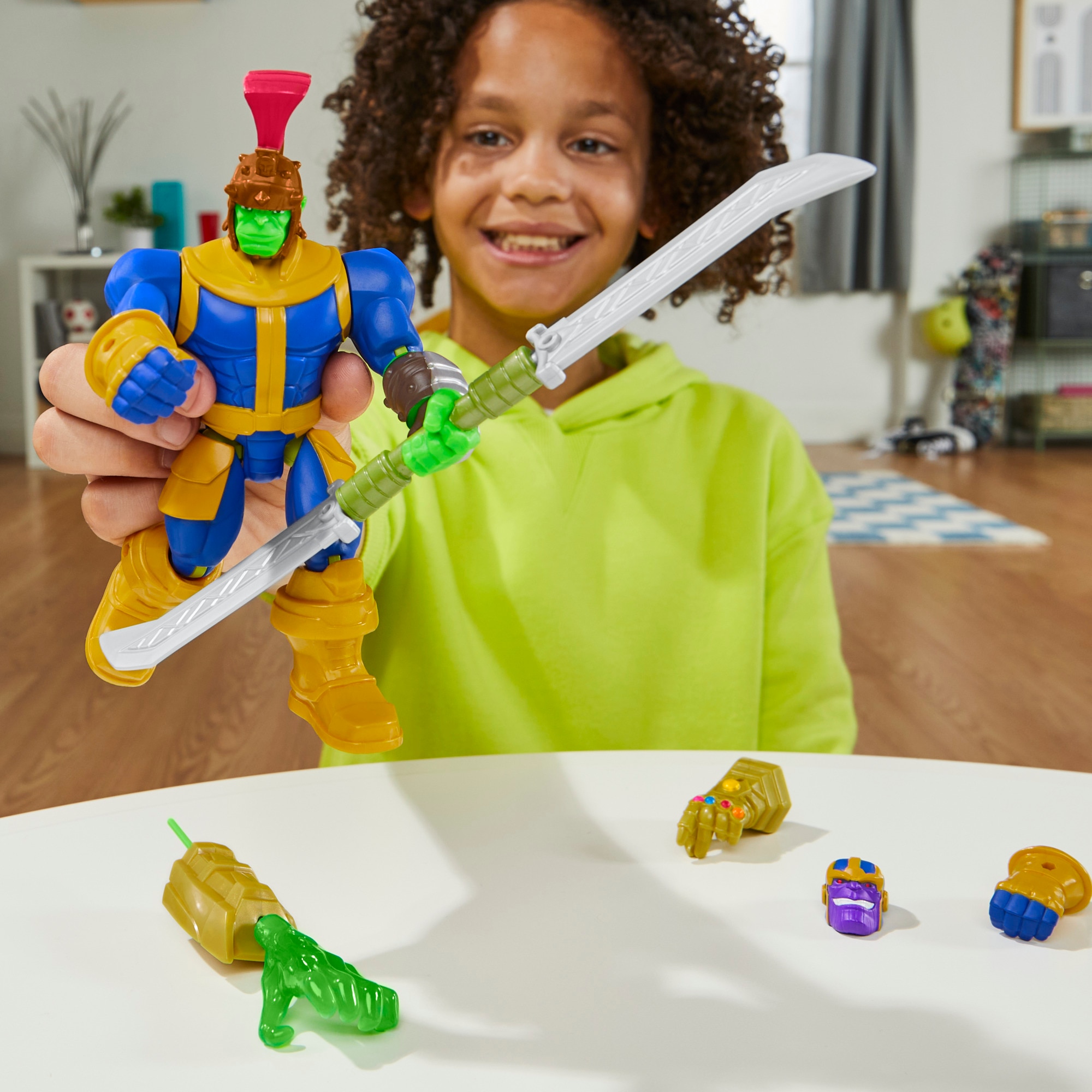 Figura Deluxe MixMashers Marvel Hasbro modelos surtidos 10