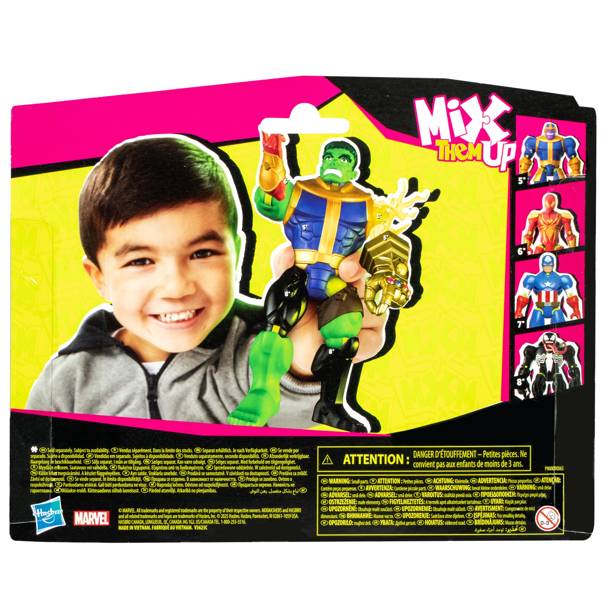 Figura Deluxe MixMashers Marvel Hasbro modelos surtidos 11