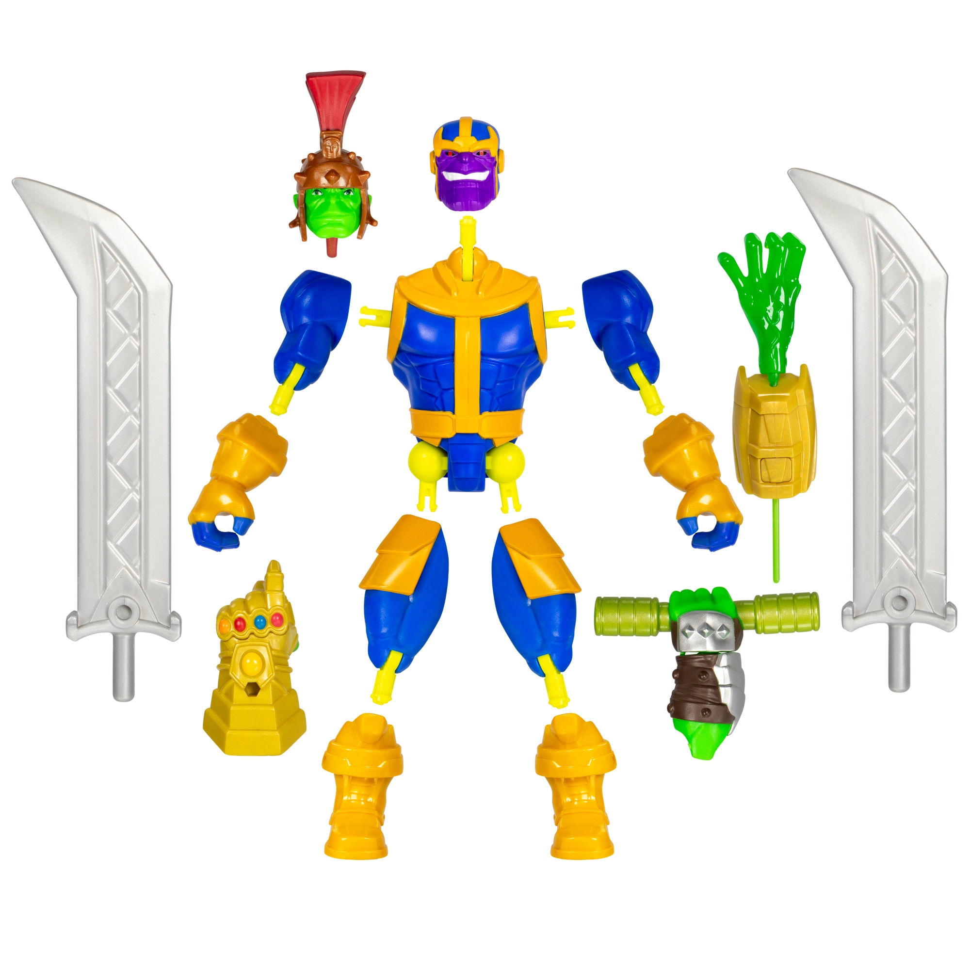 Figura Deluxe MixMashers Marvel Hasbro modelos surtidos 18