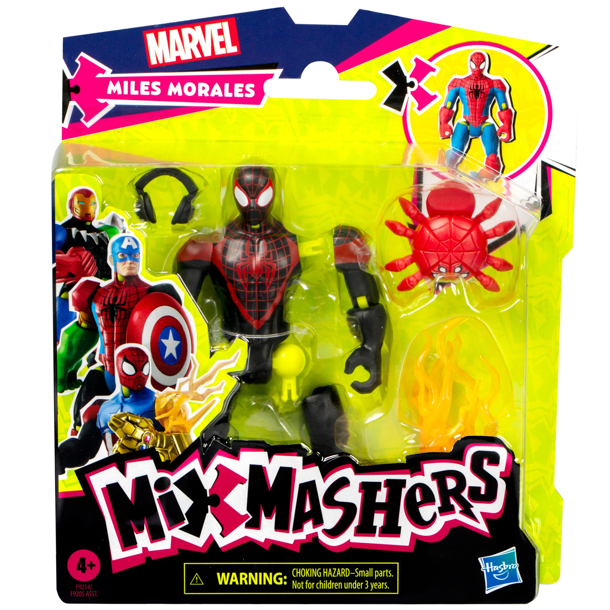 Figura de acción Mixmashers Spider-Man Marvel Hasbro modelos surtidos 11