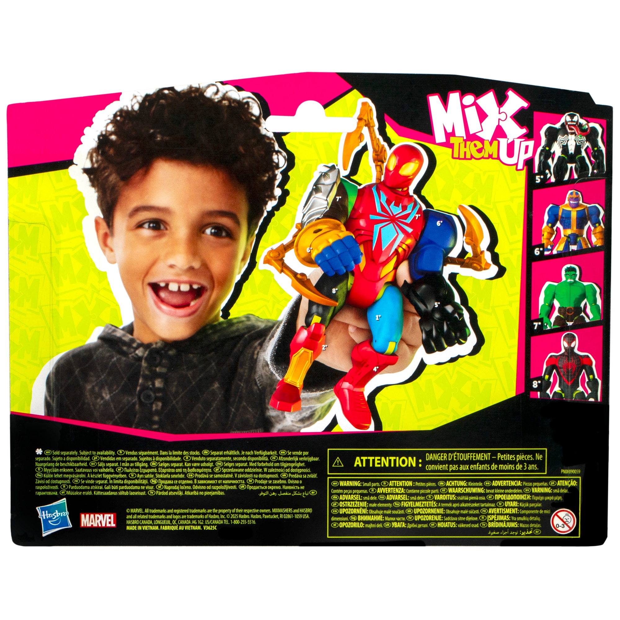 Figura SPIDERMAN Deluxe Mixmashers - Artigo Sortido. Envio realizado de forma aleatória 17